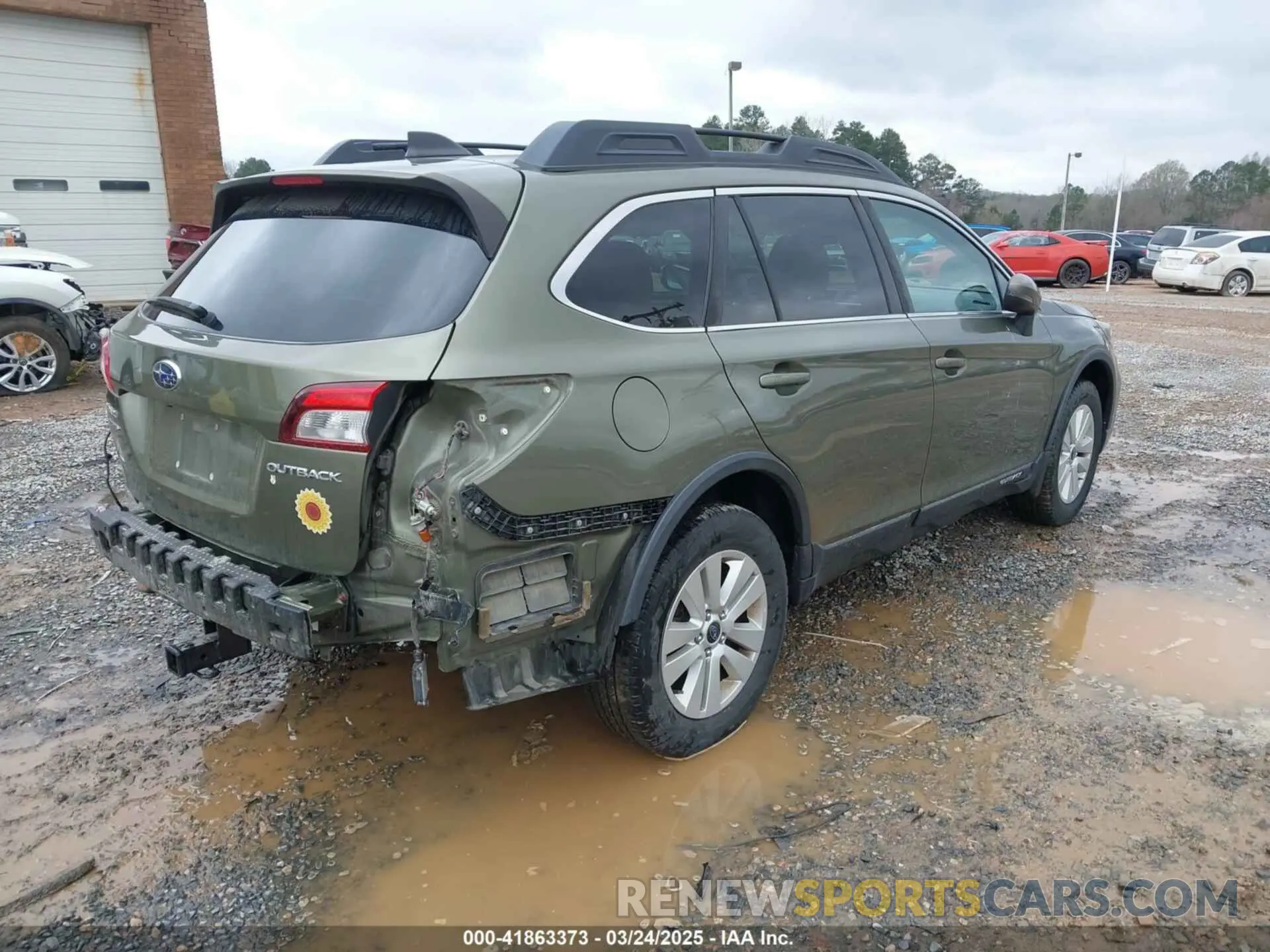 4 fotografías del automóvil dañado 4S4BSAFC1K3261967 SUBARU OUTBACK 2019