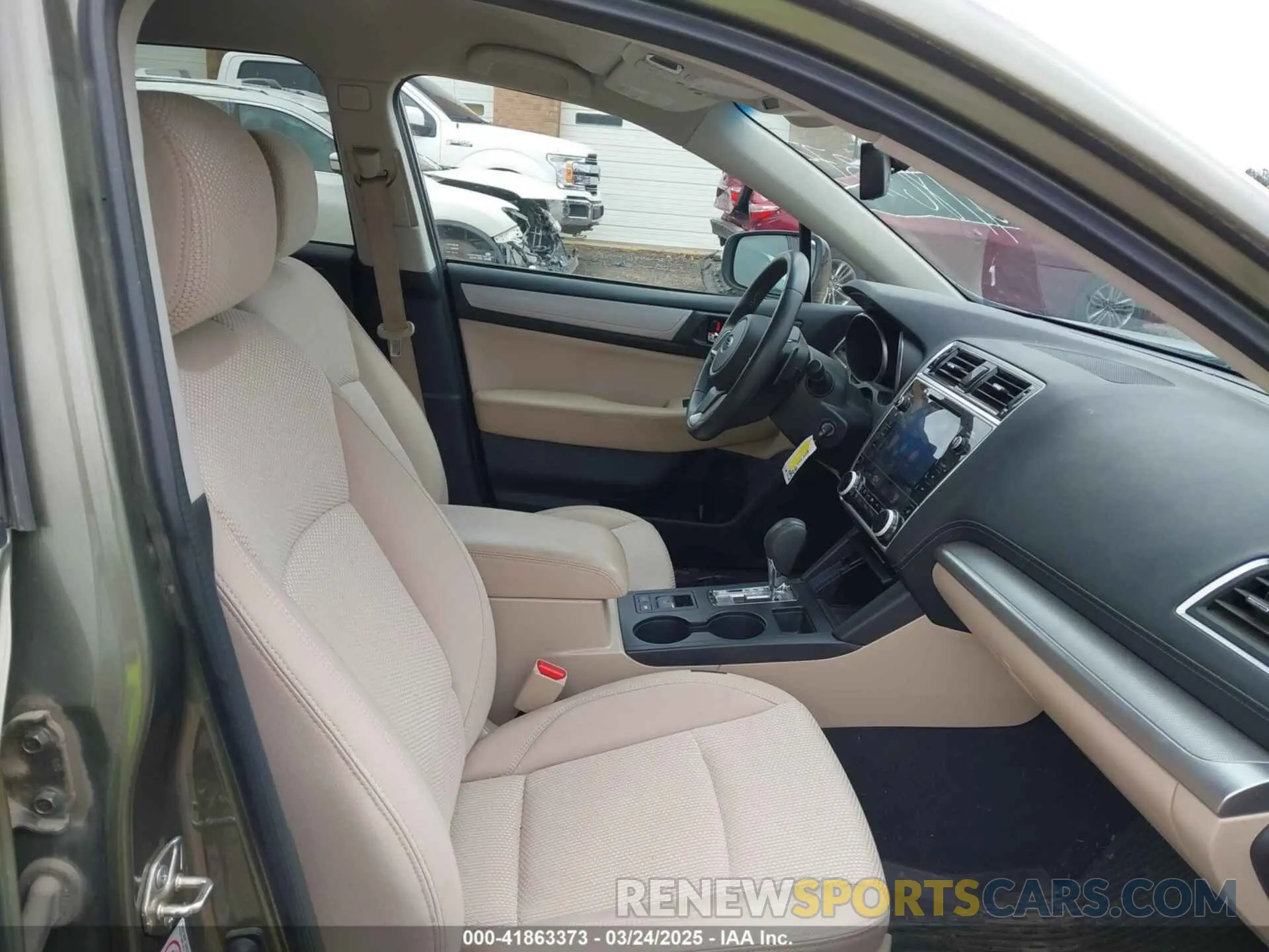 5 fotografías del automóvil dañado 4S4BSAFC1K3261967 SUBARU OUTBACK 2019