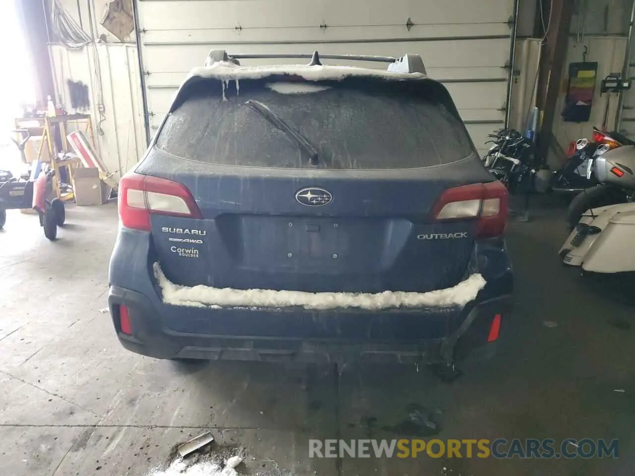 6 fotografías del automóvil dañado 4S4BSAFC2K3303823 SUBARU OUTBACK 2019