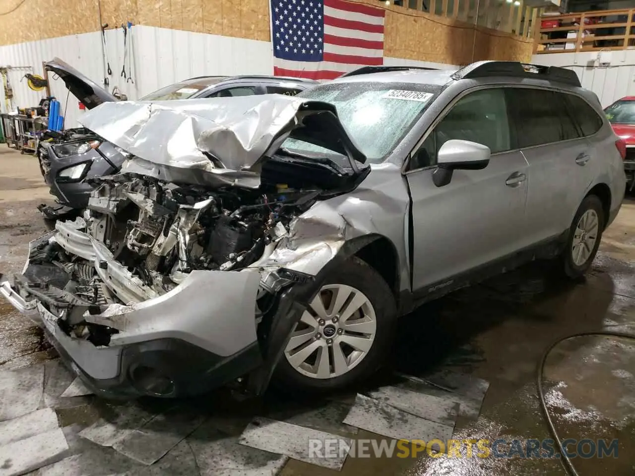 1 fotografías del automóvil dañado 4S4BSAFC2K3325577 SUBARU OUTBACK 2019