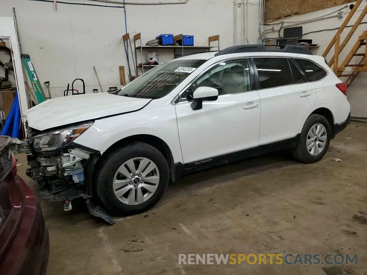 1 fotografías del automóvil dañado 4S4BSAFC2K3379705 SUBARU OUTBACK 2019