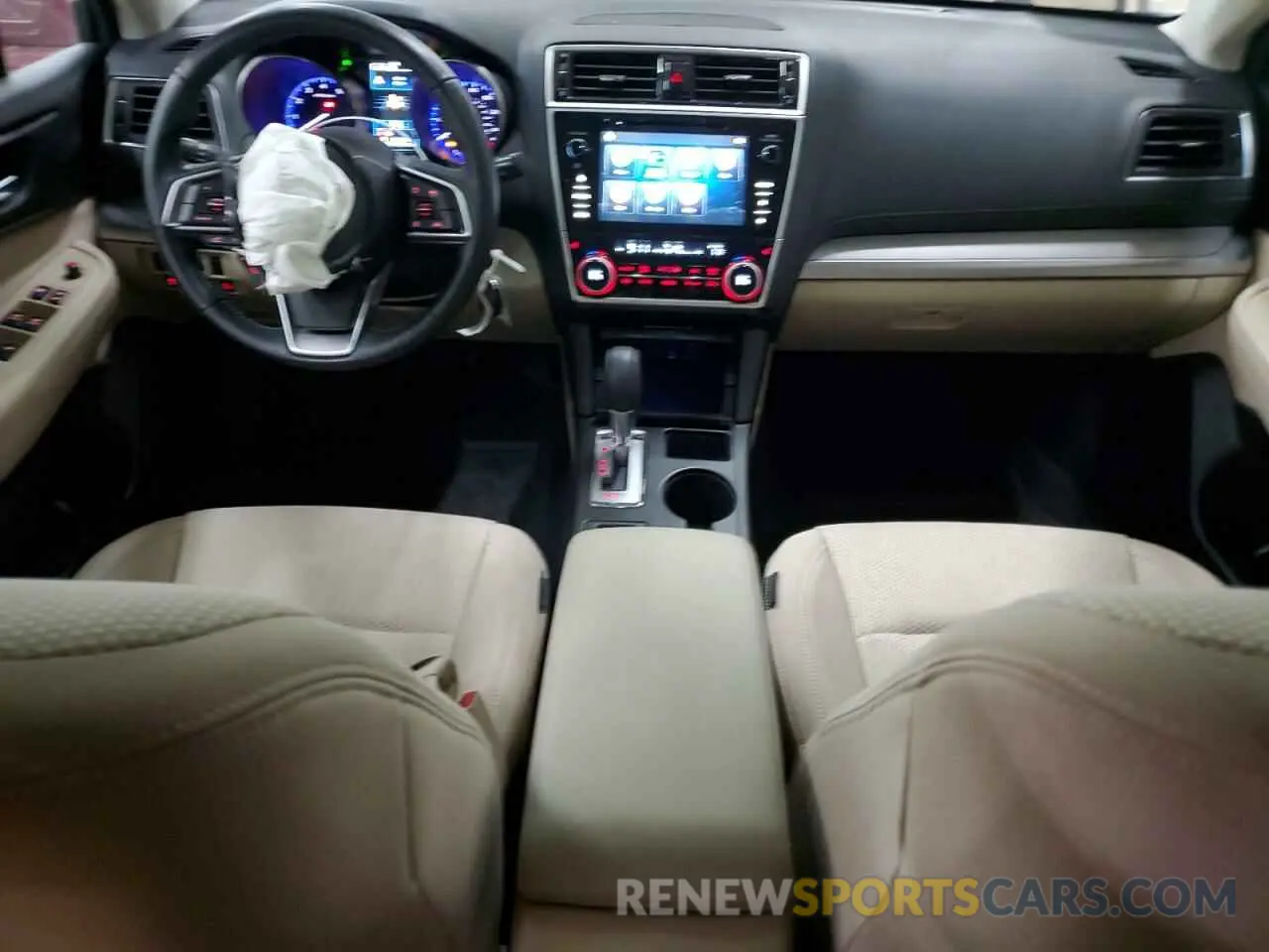 8 fotografías del automóvil dañado 4S4BSAFC2K3379705 SUBARU OUTBACK 2019