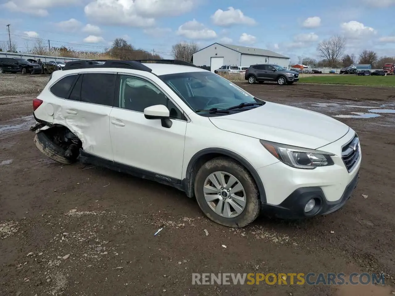 4 fotografías del automóvil dañado 4S4BSAFC3K3216013 SUBARU OUTBACK 2019