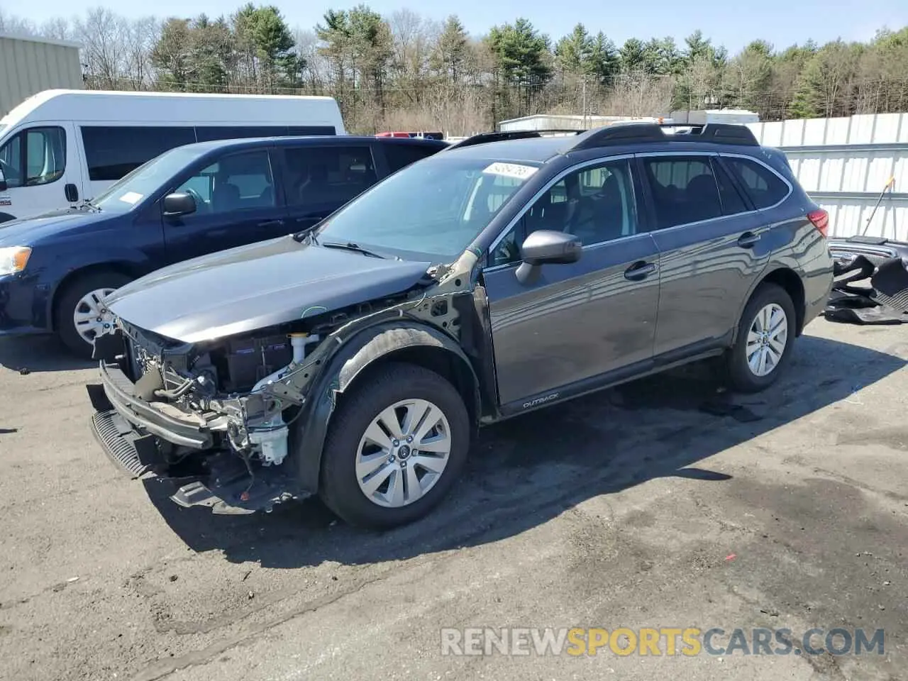 1 fotografías del automóvil dañado 4S4BSAFC3K3335678 SUBARU OUTBACK 2019