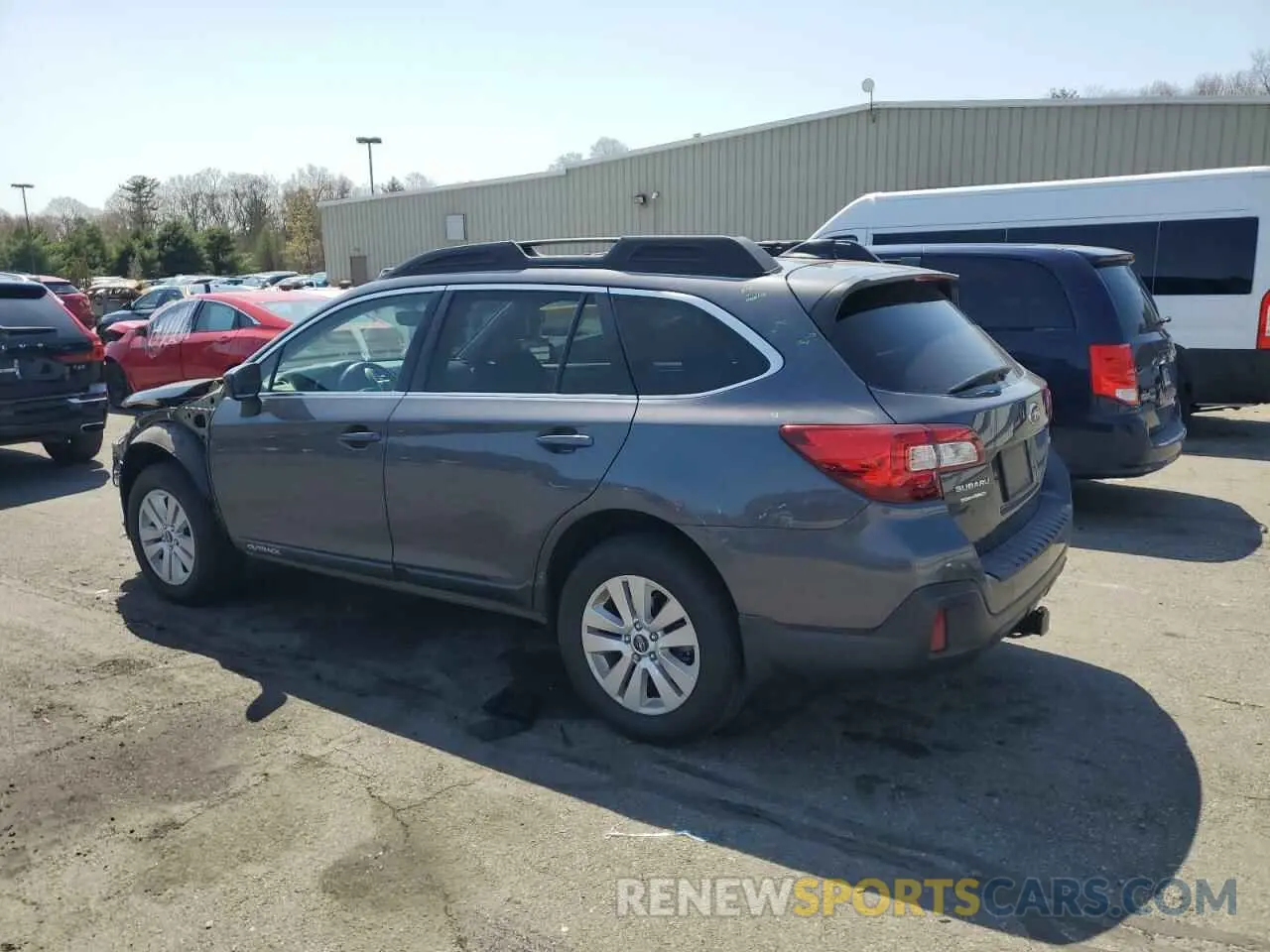 2 fotografías del automóvil dañado 4S4BSAFC3K3335678 SUBARU OUTBACK 2019