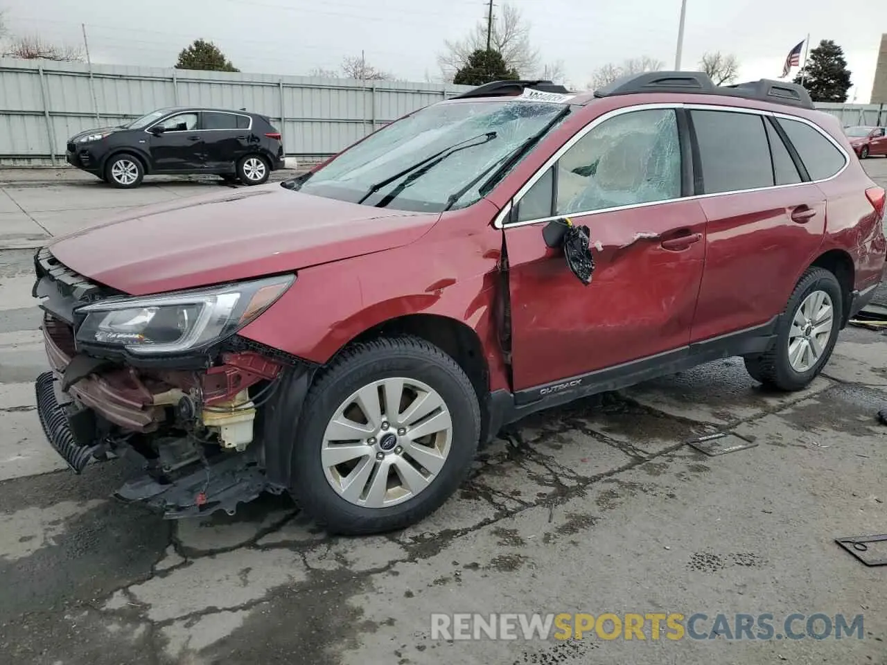 1 fotografías del automóvil dañado 4S4BSAFC3K3378966 SUBARU OUTBACK 2019