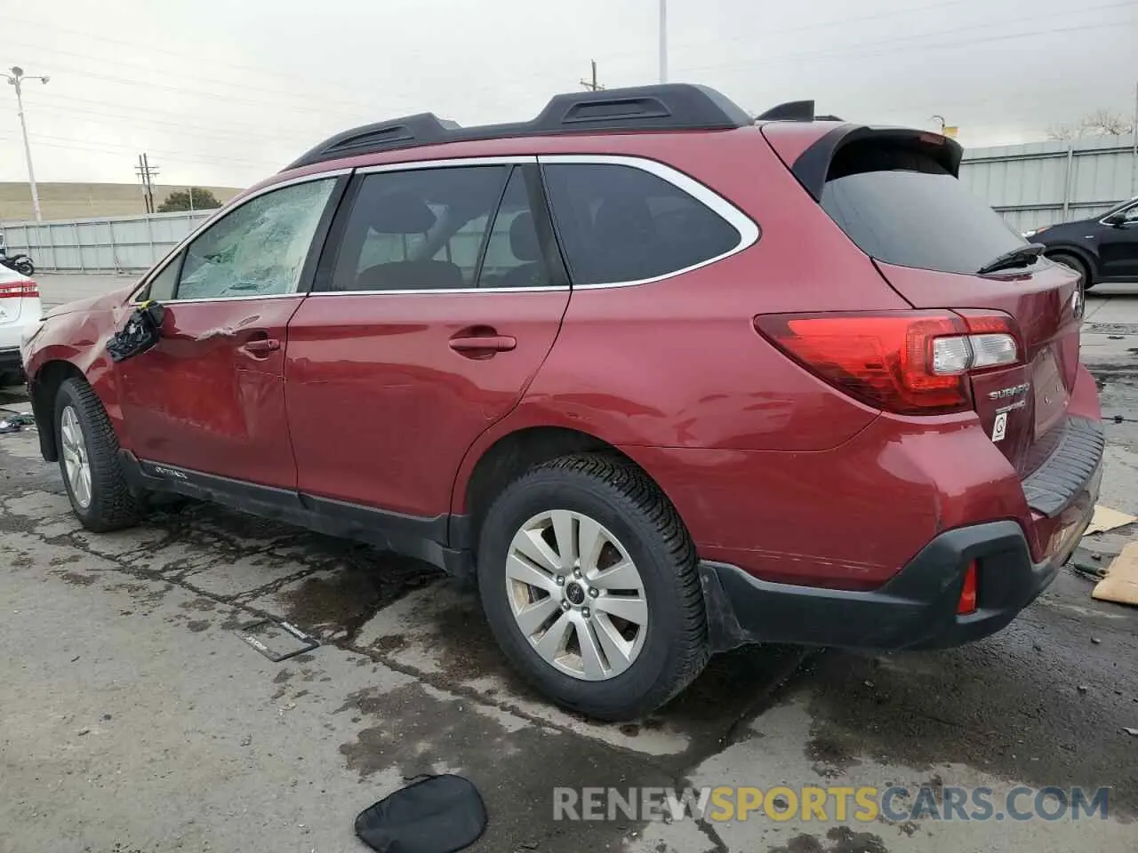 2 fotografías del automóvil dañado 4S4BSAFC3K3378966 SUBARU OUTBACK 2019