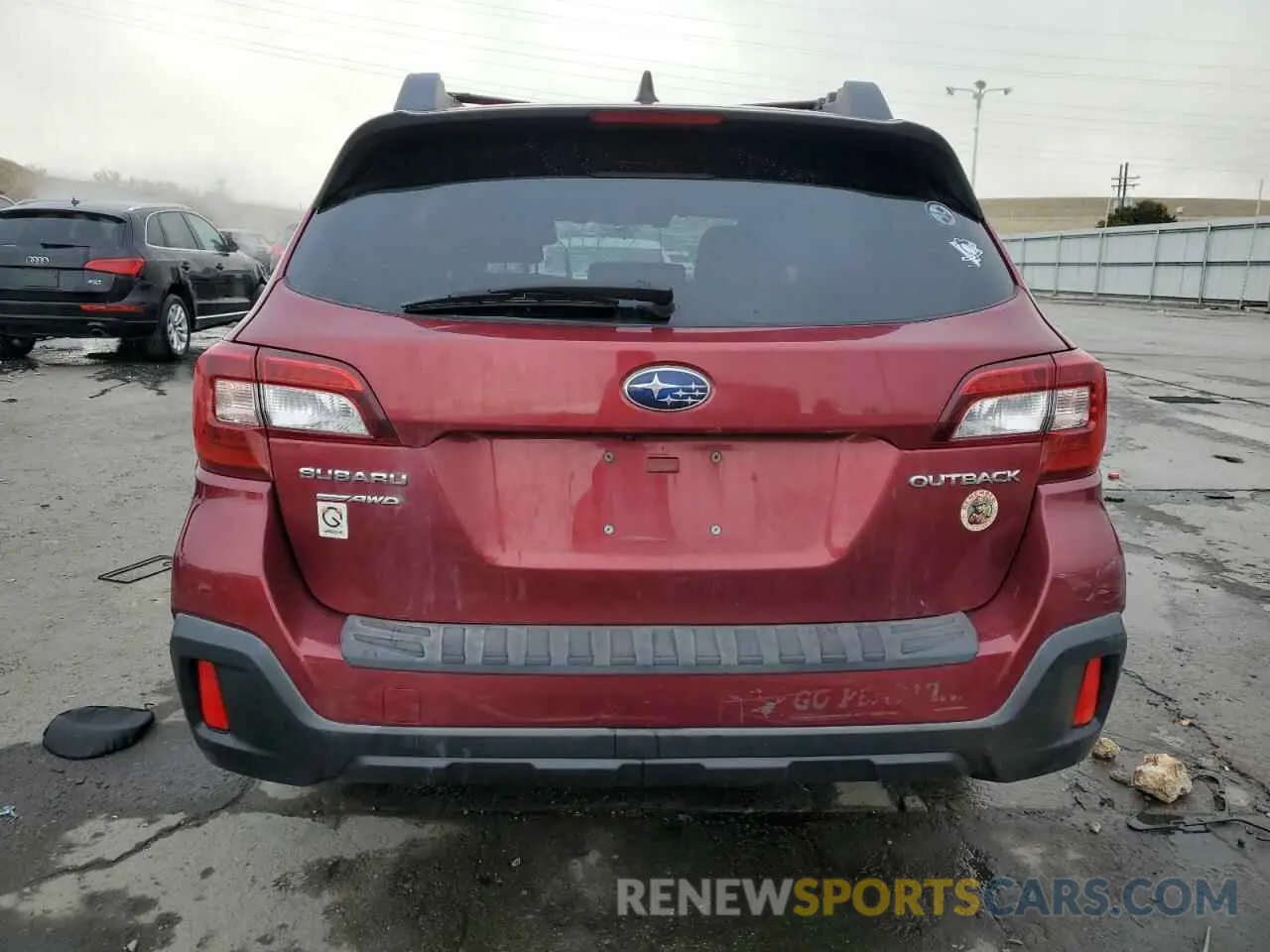 6 fotografías del automóvil dañado 4S4BSAFC3K3378966 SUBARU OUTBACK 2019