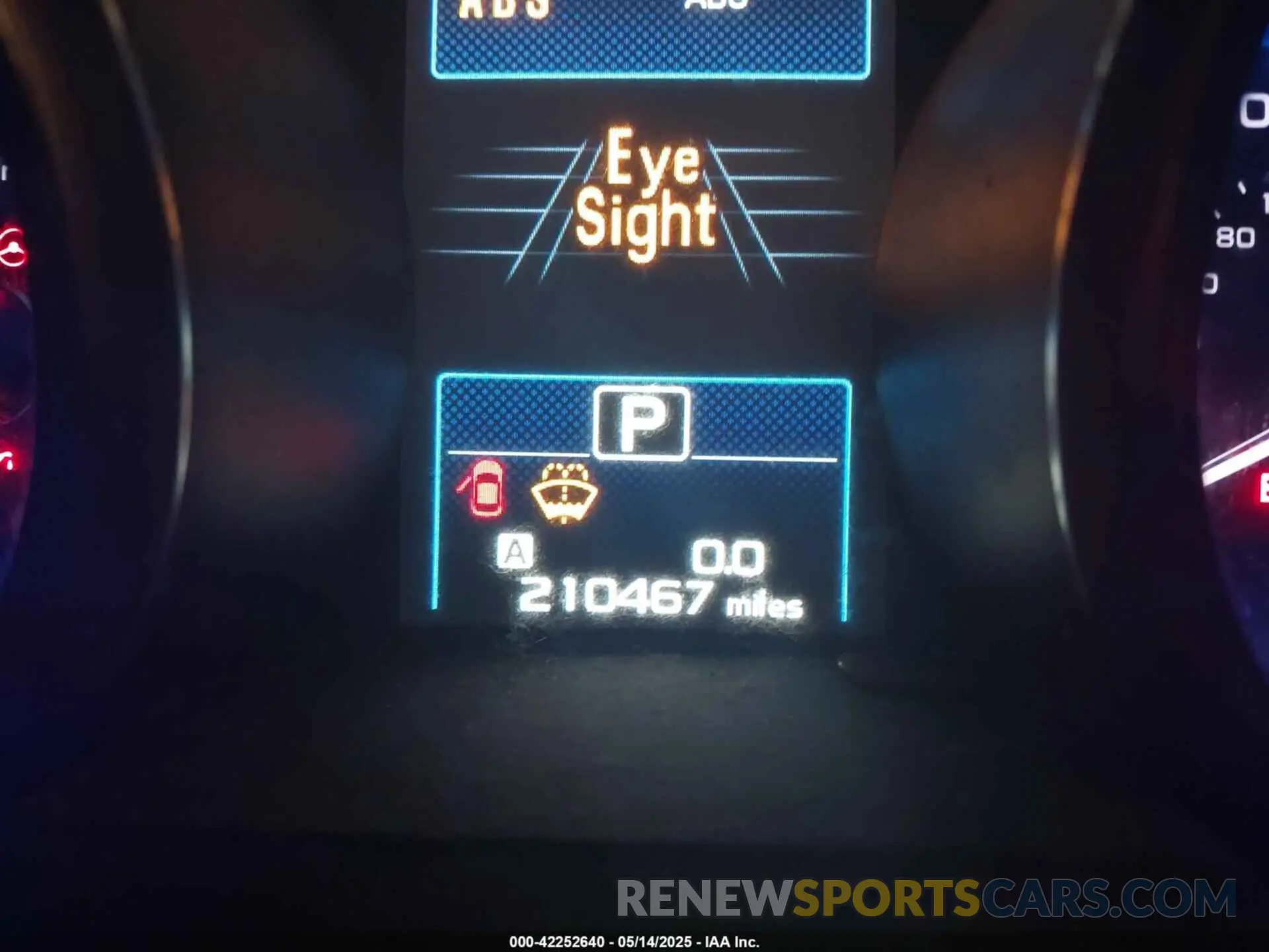 15 fotografías del automóvil dañado 4S4BSAFC4K3217719 SUBARU OUTBACK 2019