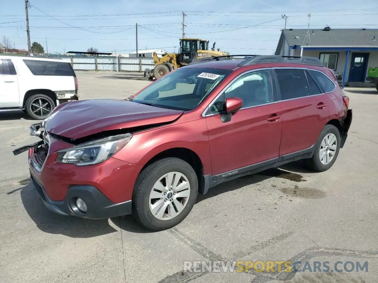 1 fotografías del automóvil dañado 4S4BSAFC4K3236500 SUBARU OUTBACK 2019