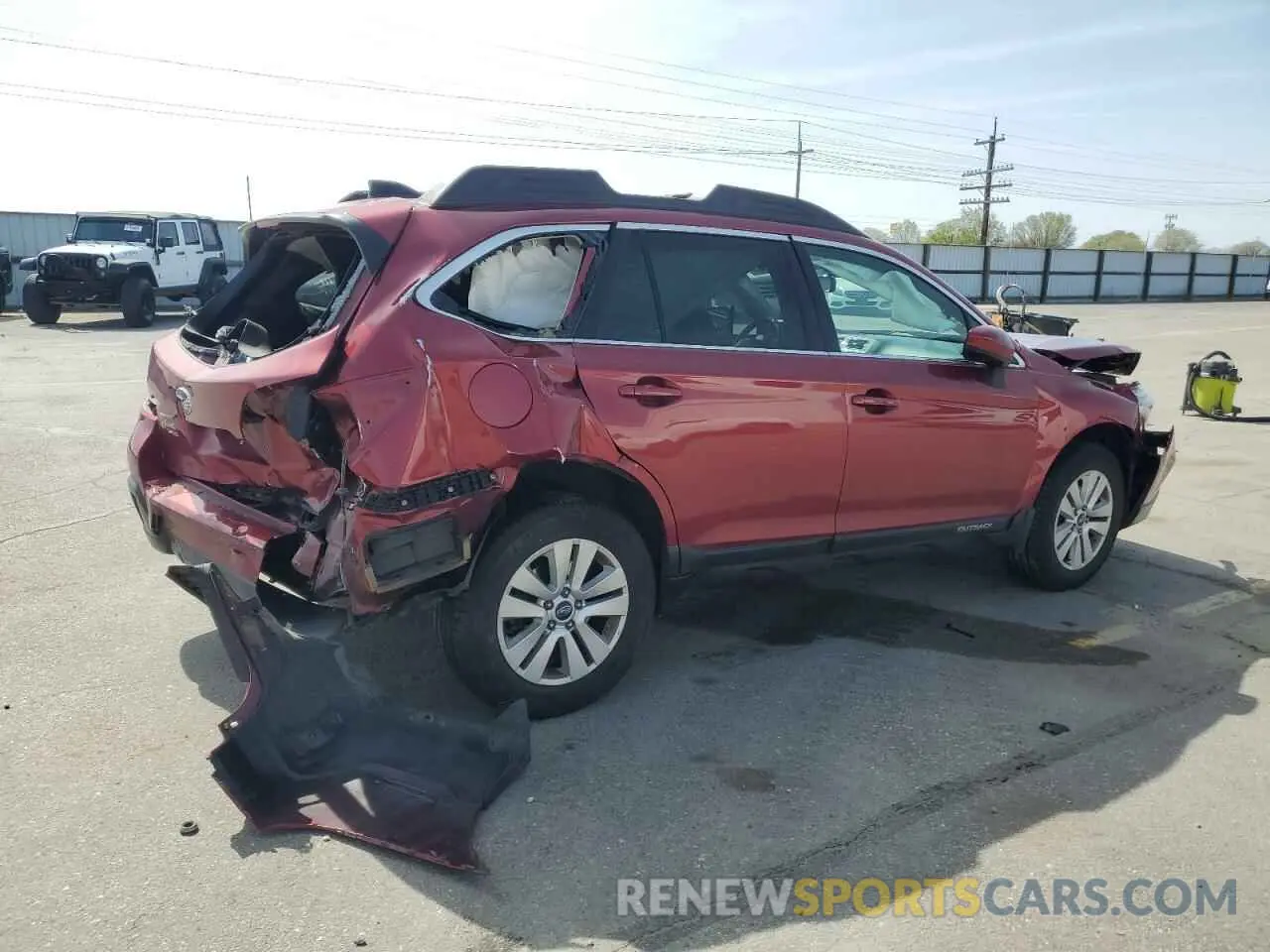 3 fotografías del automóvil dañado 4S4BSAFC4K3236500 SUBARU OUTBACK 2019