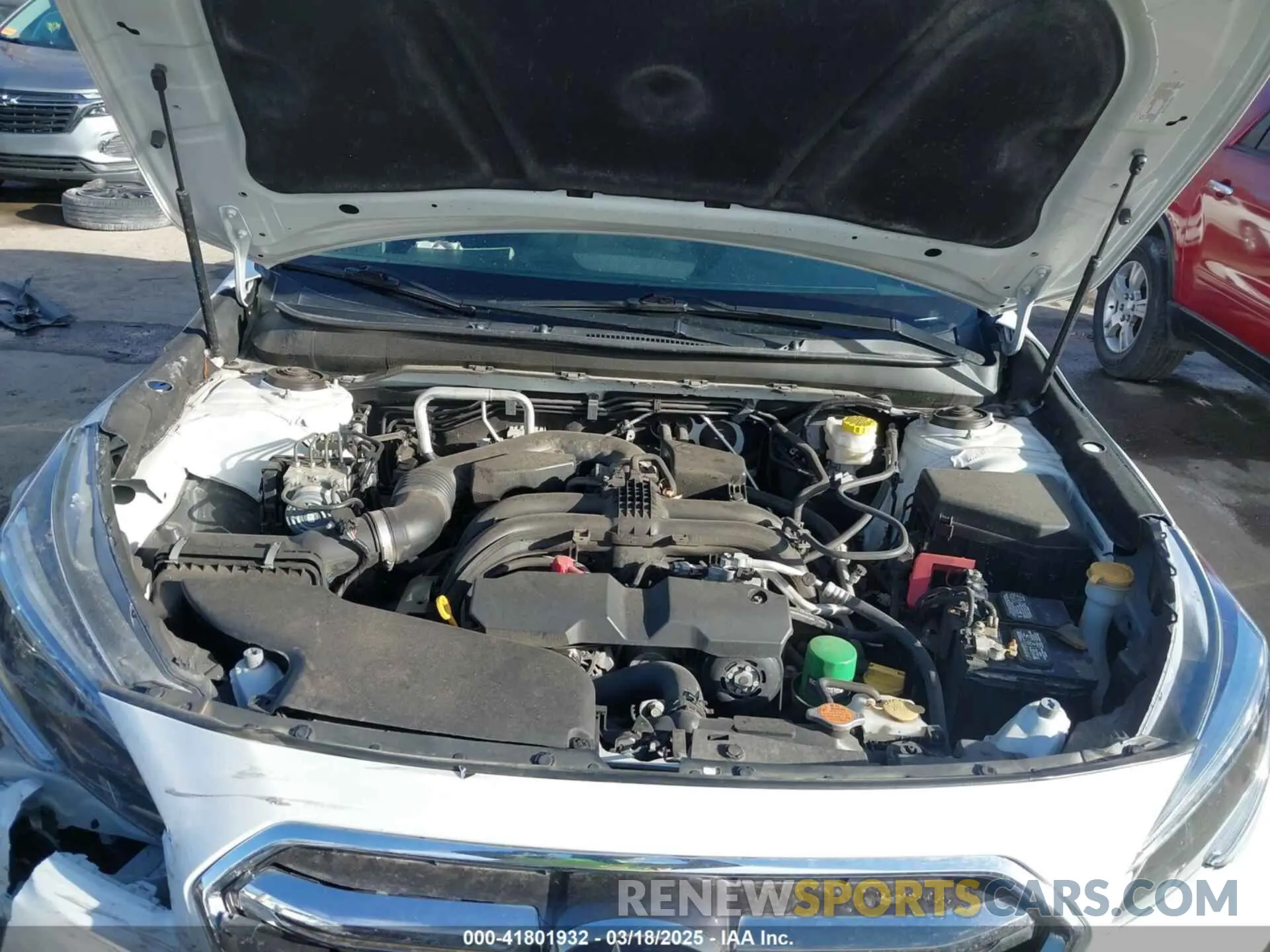 10 fotografías del automóvil dañado 4S4BSAFC4K3310935 SUBARU OUTBACK 2019