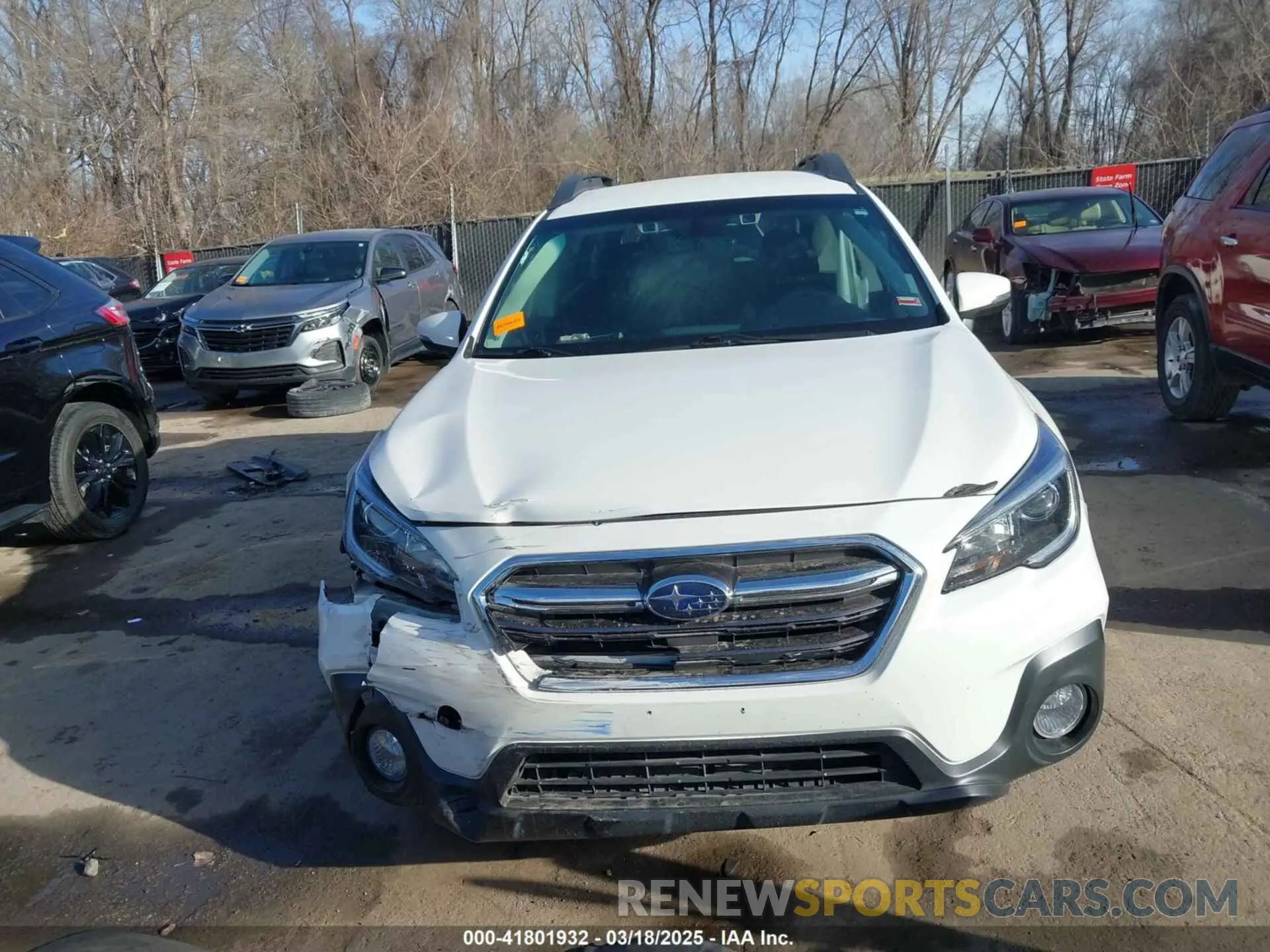 12 fotografías del automóvil dañado 4S4BSAFC4K3310935 SUBARU OUTBACK 2019