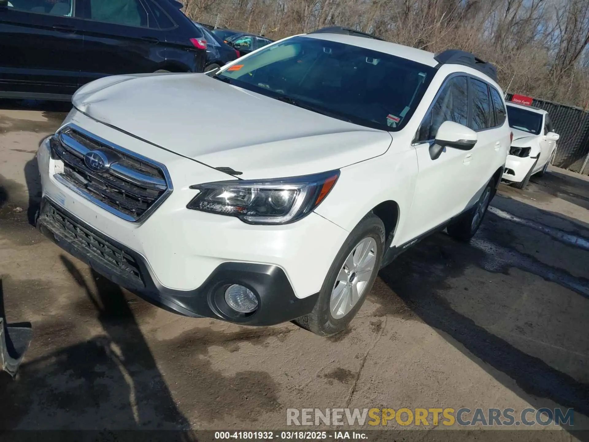 2 fotografías del automóvil dañado 4S4BSAFC4K3310935 SUBARU OUTBACK 2019