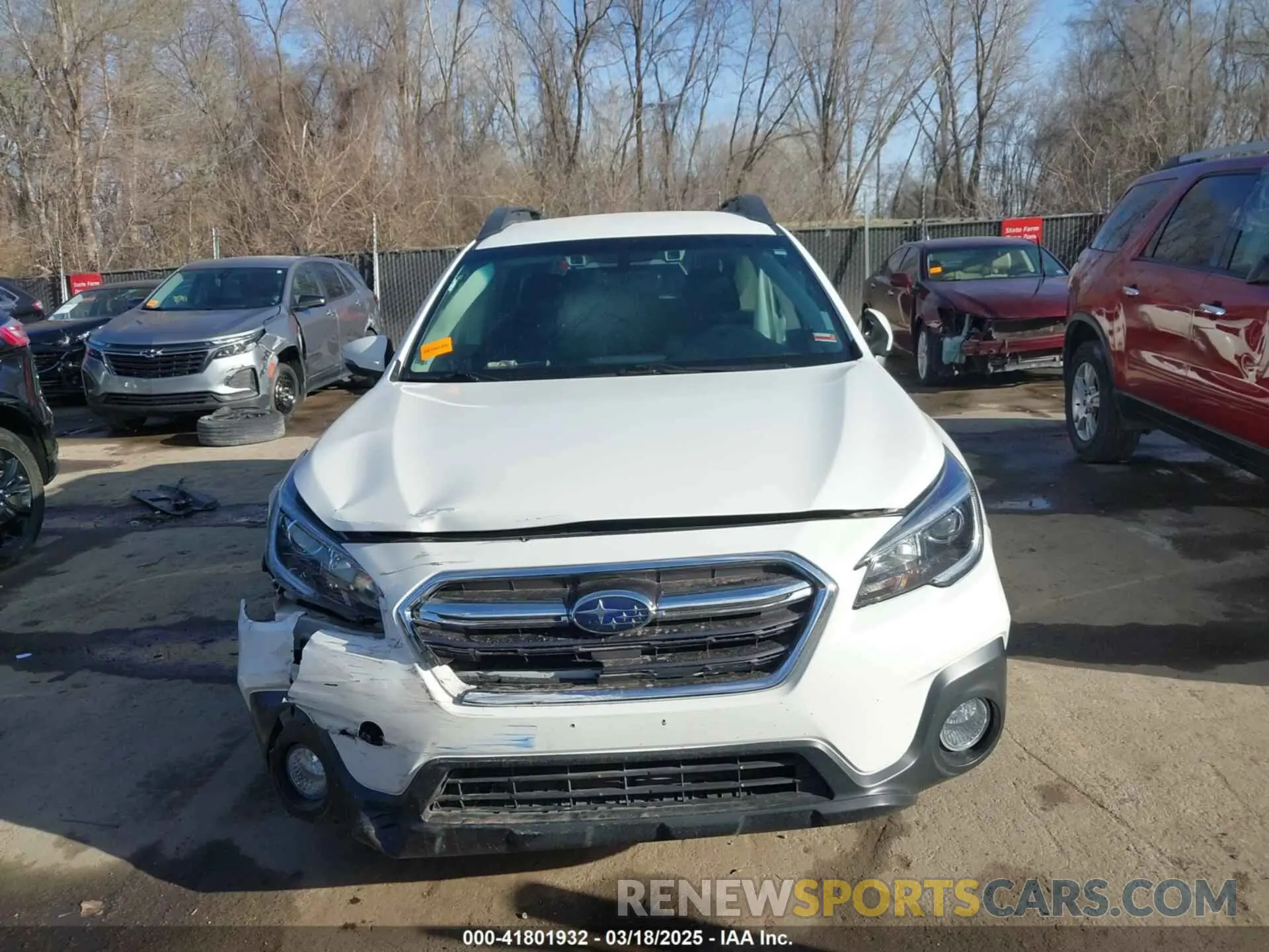 6 fotografías del automóvil dañado 4S4BSAFC4K3310935 SUBARU OUTBACK 2019