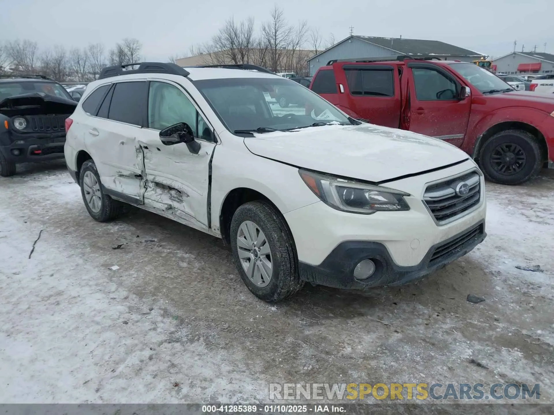 1 fotografías del automóvil dañado 4S4BSAFC4K3321854 SUBARU OUTBACK 2019