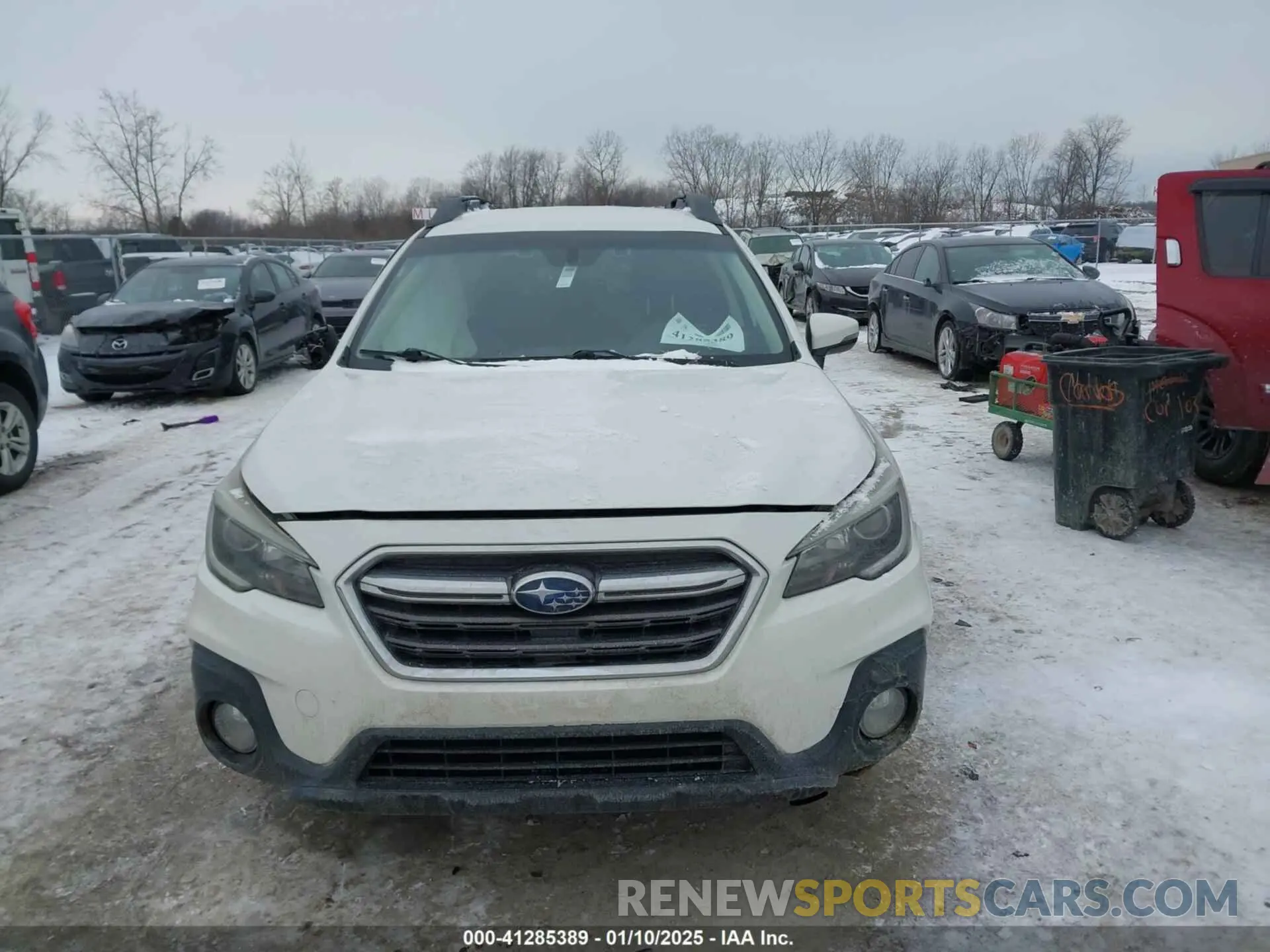 12 fotografías del automóvil dañado 4S4BSAFC4K3321854 SUBARU OUTBACK 2019