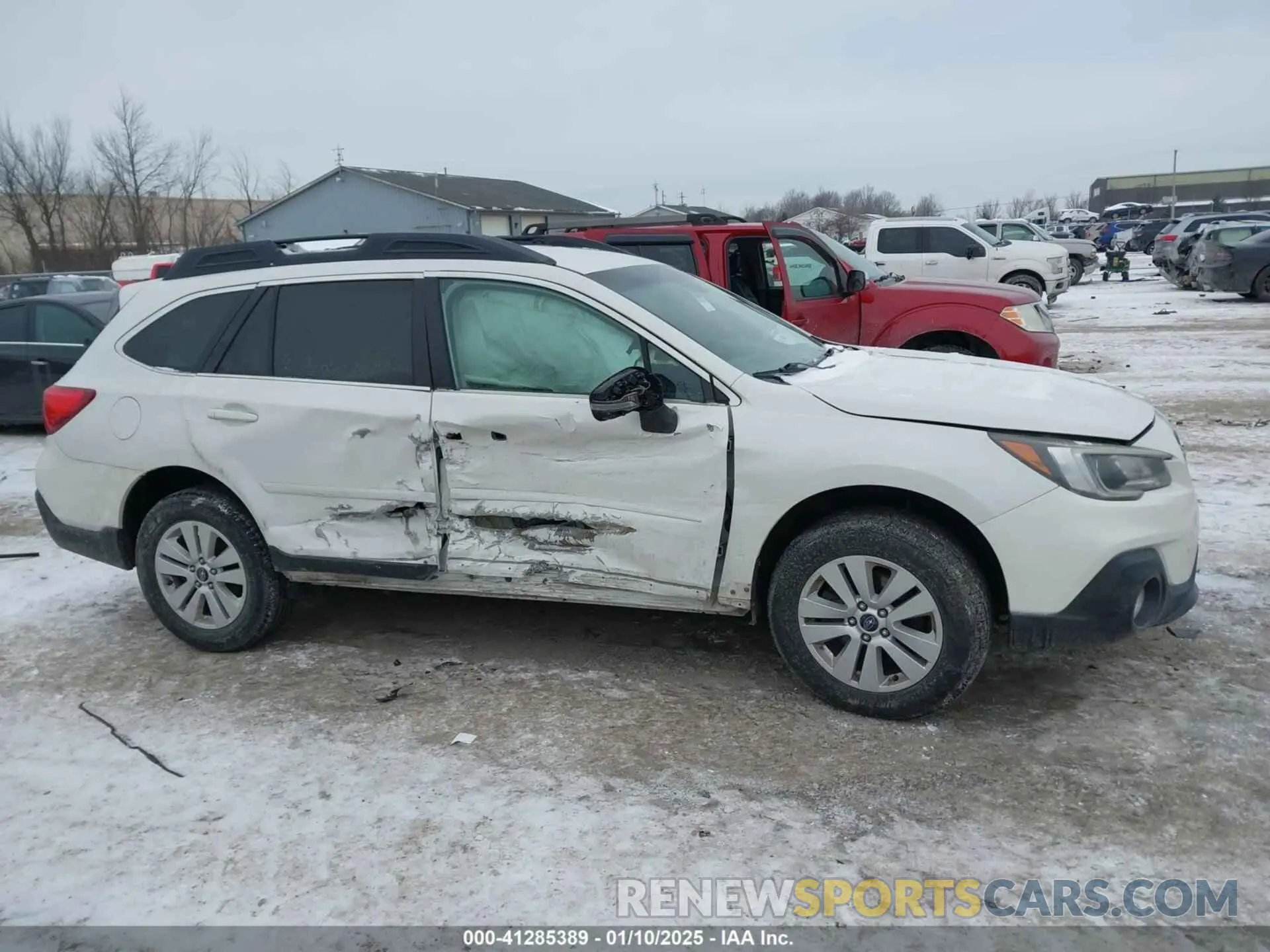 13 fotografías del automóvil dañado 4S4BSAFC4K3321854 SUBARU OUTBACK 2019