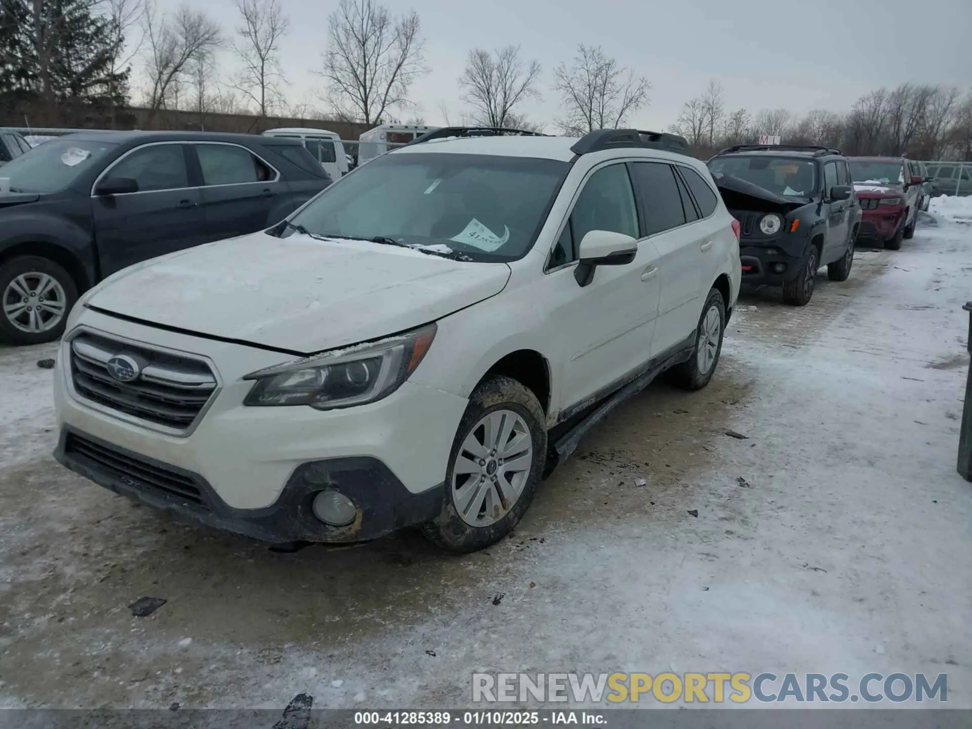 2 fotografías del automóvil dañado 4S4BSAFC4K3321854 SUBARU OUTBACK 2019