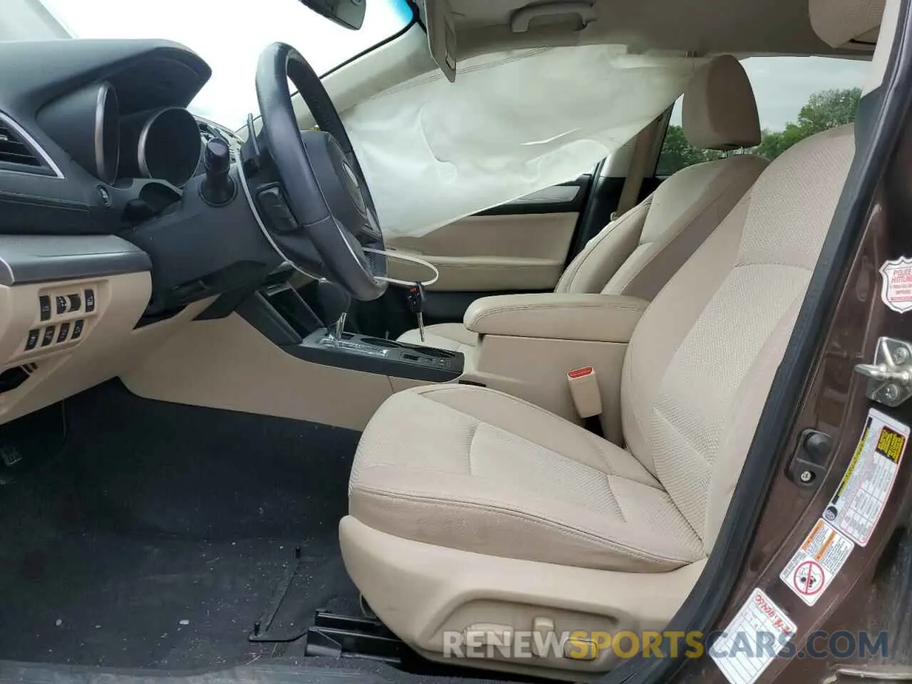 7 fotografías del automóvil dañado 4S4BSAFC4K3360881 SUBARU OUTBACK 2019