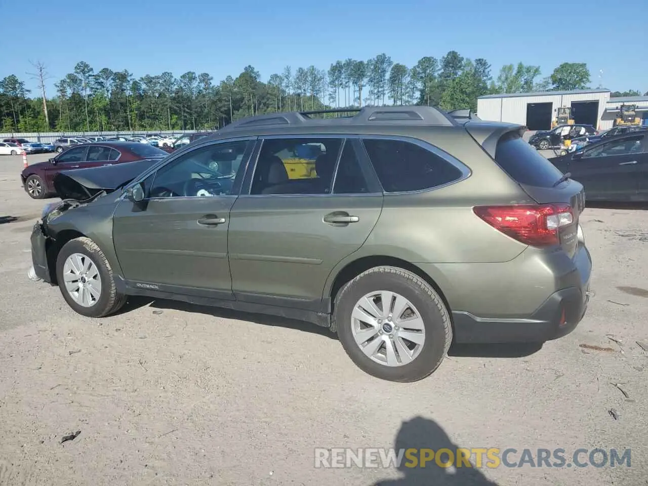 2 fotografías del automóvil dañado 4S4BSAFC5K3261776 SUBARU OUTBACK 2019
