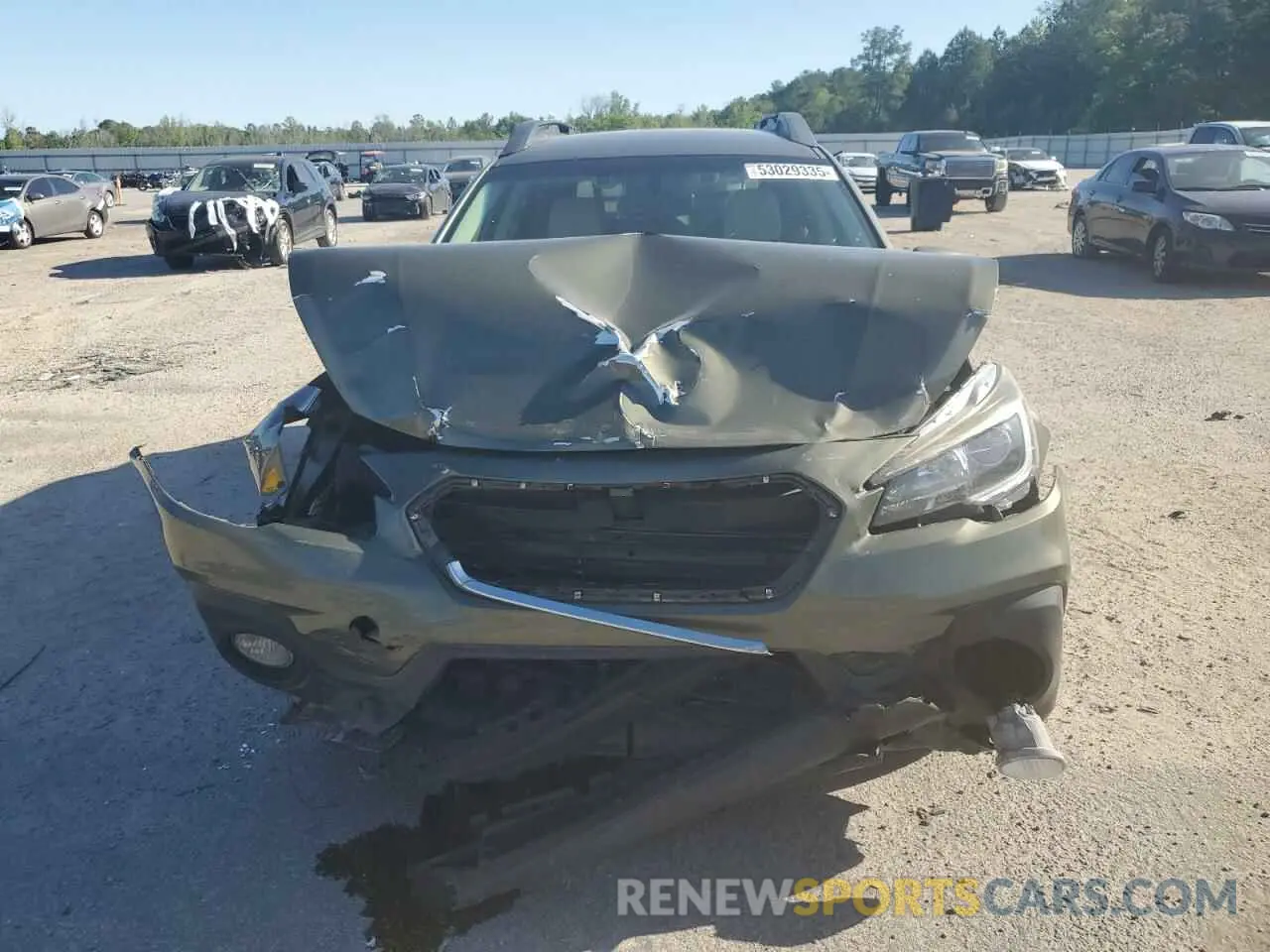 5 fotografías del automóvil dañado 4S4BSAFC5K3261776 SUBARU OUTBACK 2019