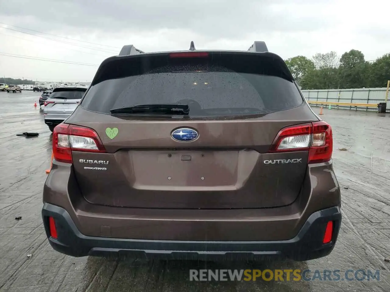 6 fotografías del automóvil dañado 4S4BSAFC5K3298374 SUBARU OUTBACK 2019