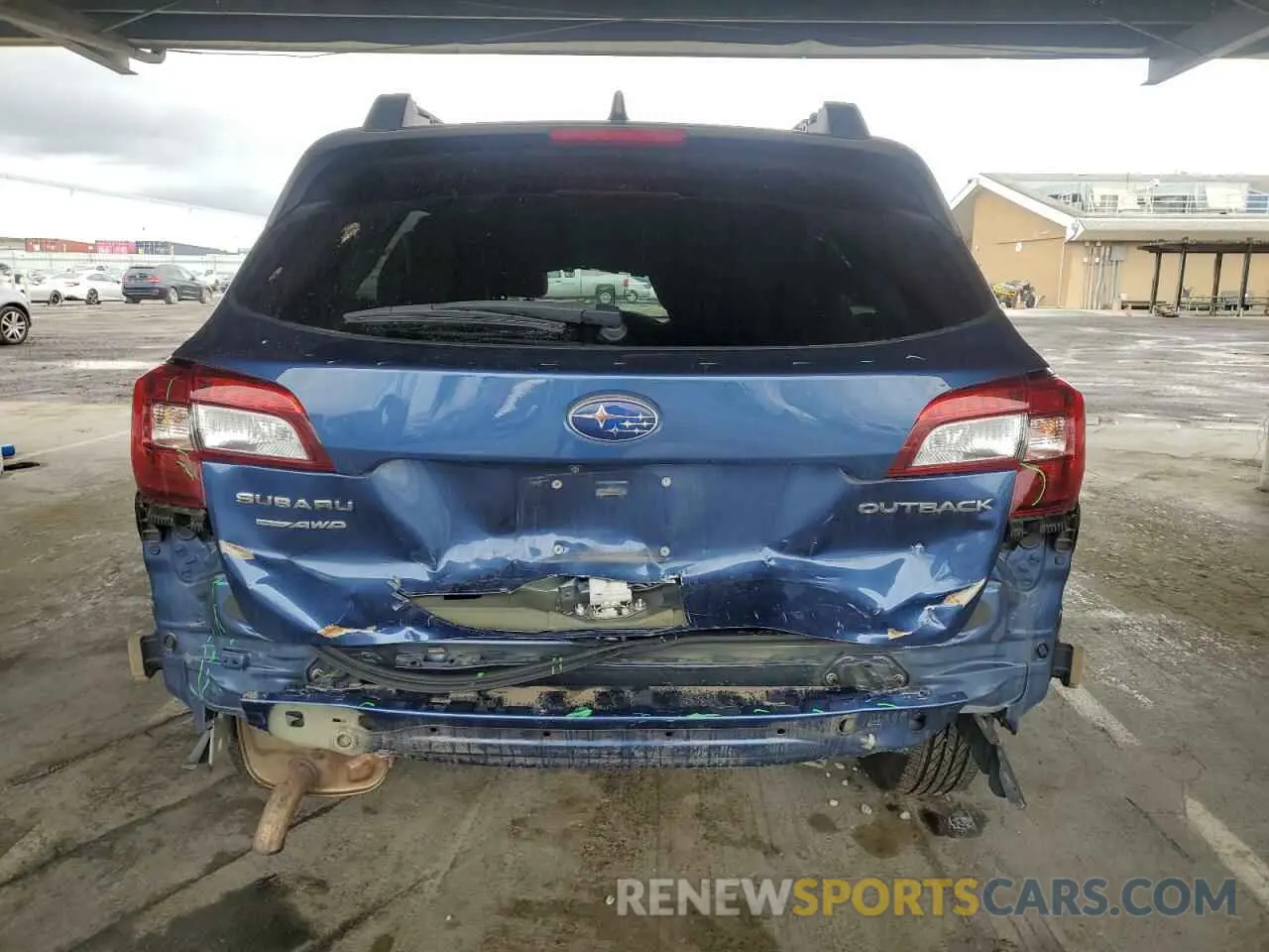6 fotografías del automóvil dañado 4S4BSAFC5K3348707 SUBARU OUTBACK 2019