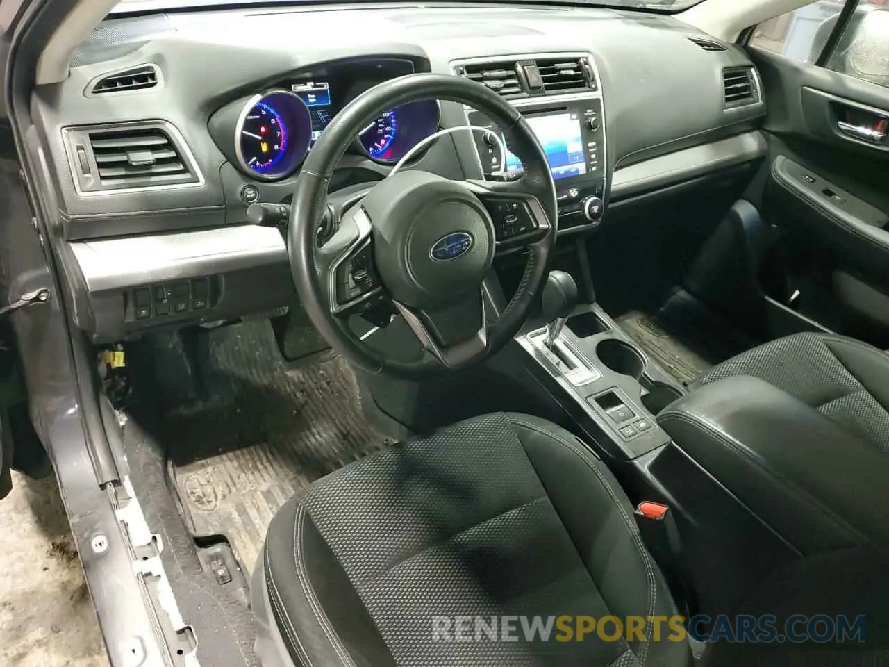 8 fotografías del automóvil dañado 4S4BSAFC6K3210187 SUBARU OUTBACK 2019