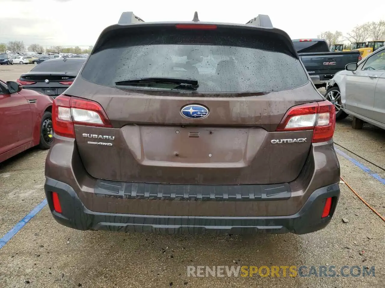 6 fotografías del automóvil dañado 4S4BSAFC6K3262807 SUBARU OUTBACK 2019