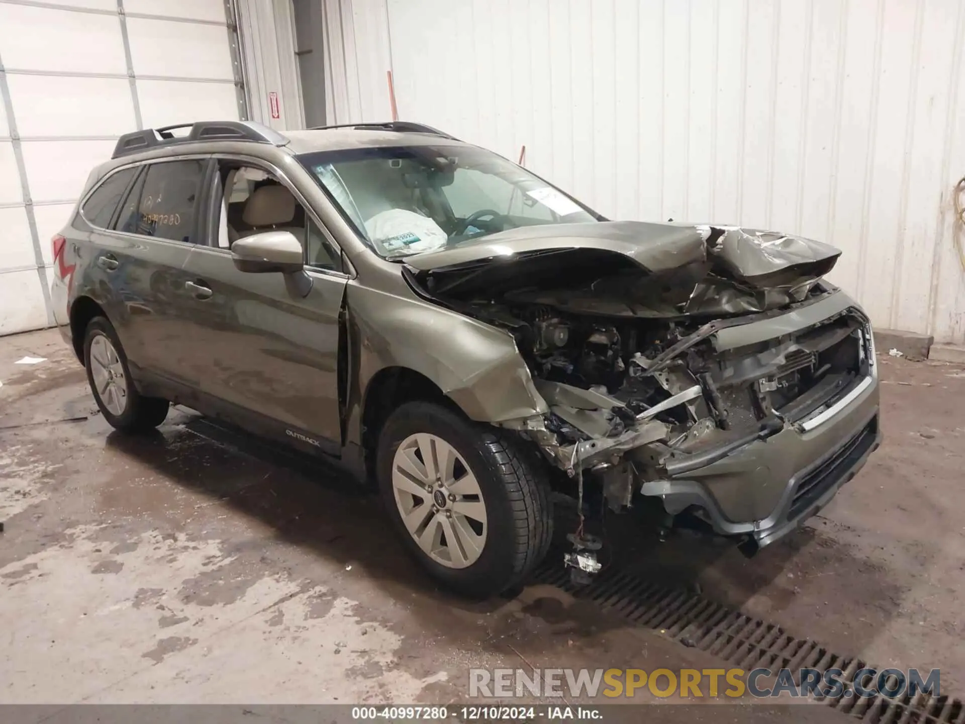1 fotografías del automóvil dañado 4S4BSAFC6K3326571 SUBARU OUTBACK 2019