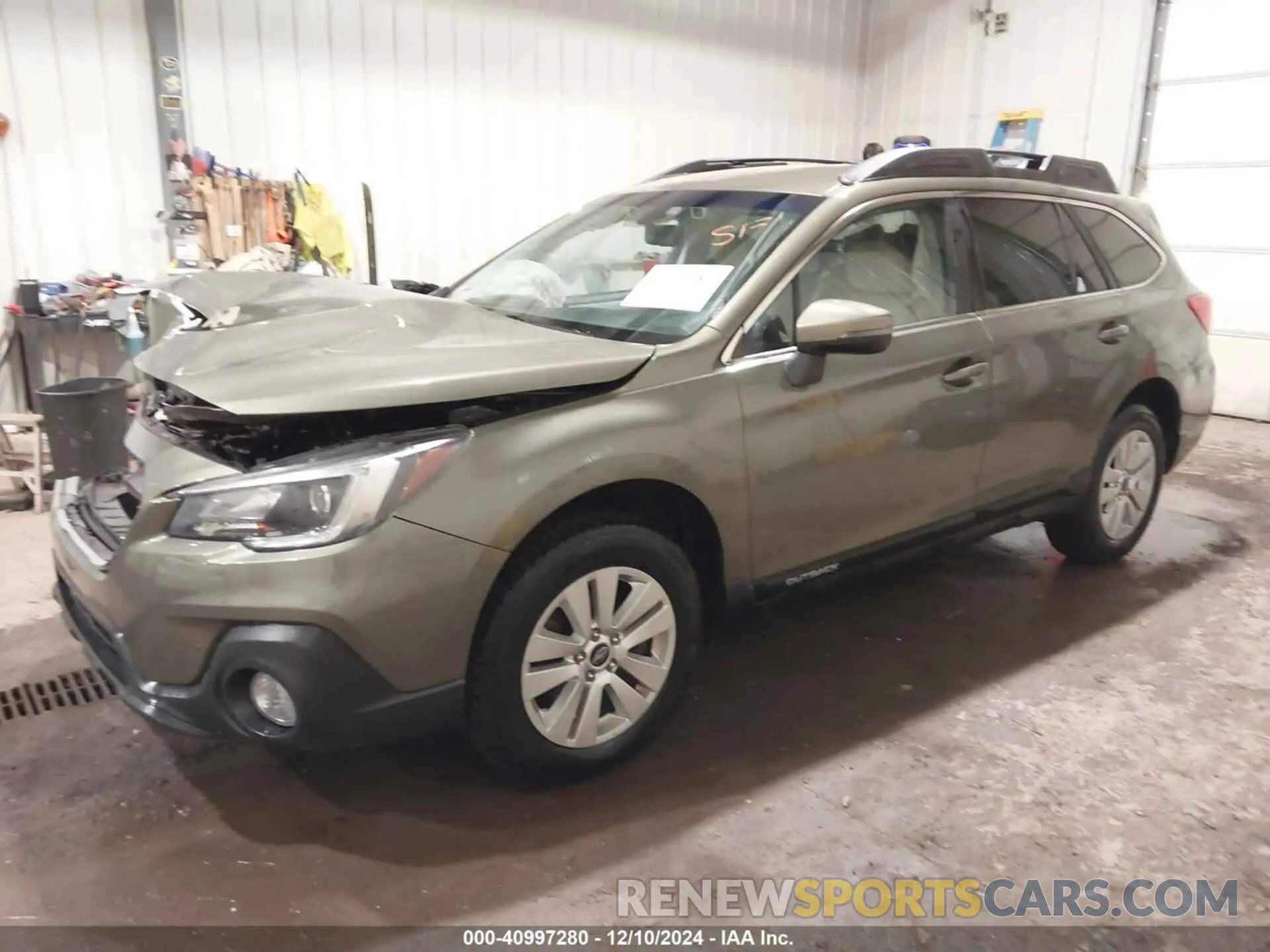 2 fotografías del automóvil dañado 4S4BSAFC6K3326571 SUBARU OUTBACK 2019