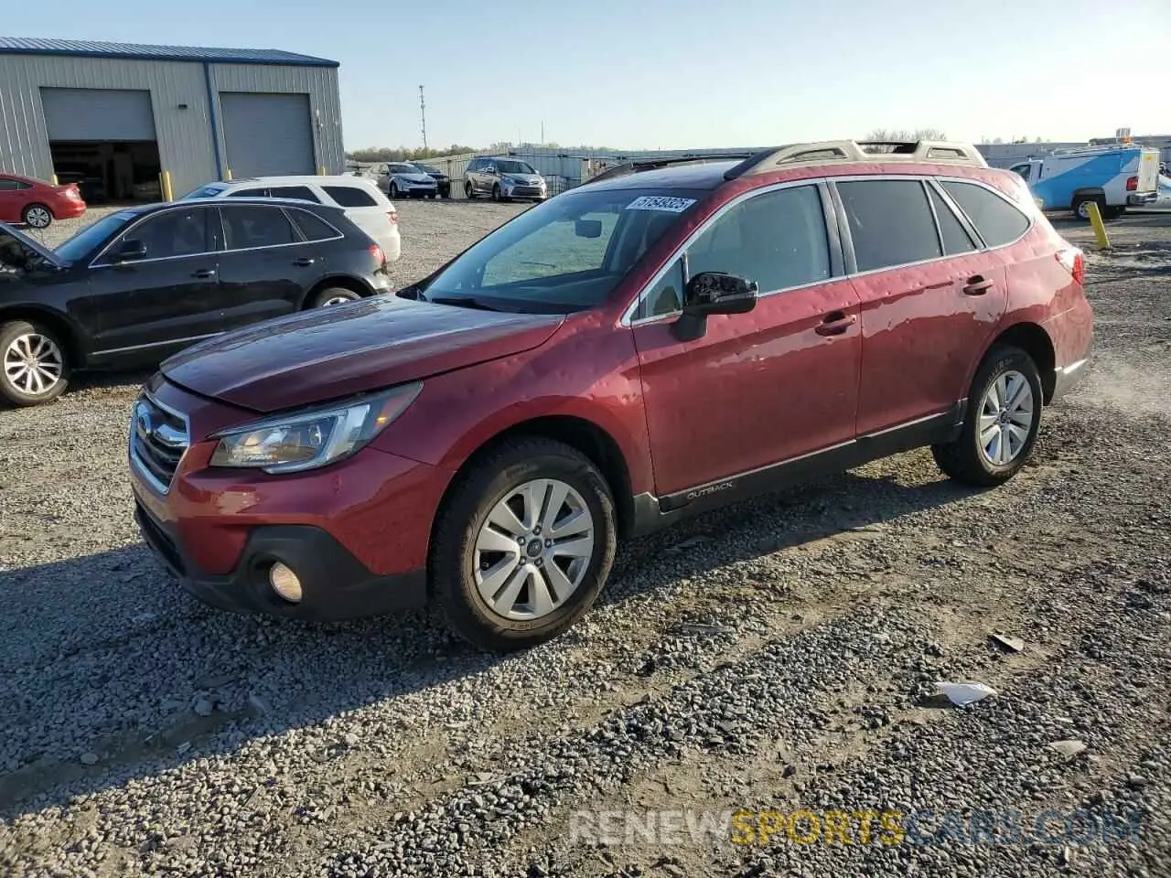 1 fotografías del automóvil dañado 4S4BSAFC7K3265991 SUBARU OUTBACK 2019