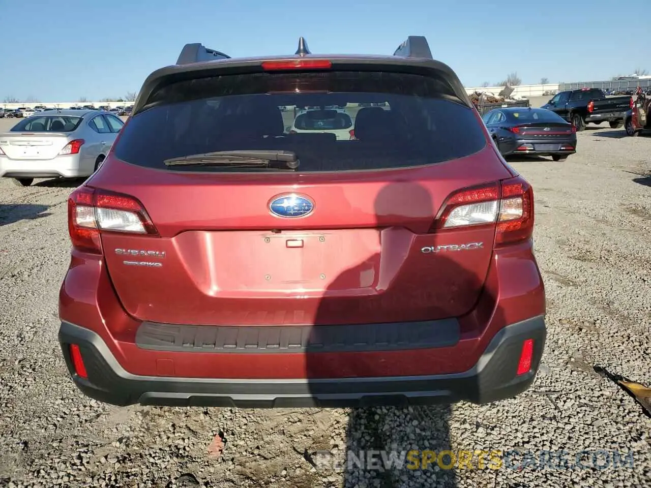 6 fotografías del automóvil dañado 4S4BSAFC7K3265991 SUBARU OUTBACK 2019