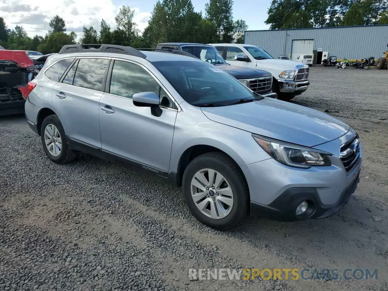 4 fotografías del automóvil dañado 4S4BSAFC7K3329947 SUBARU OUTBACK 2019