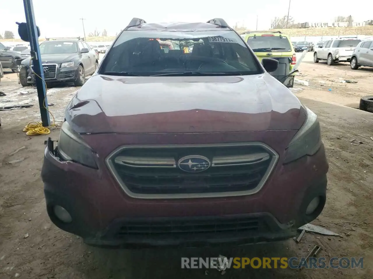 5 fotografías del automóvil dañado 4S4BSAFC9K3202567 SUBARU OUTBACK 2019