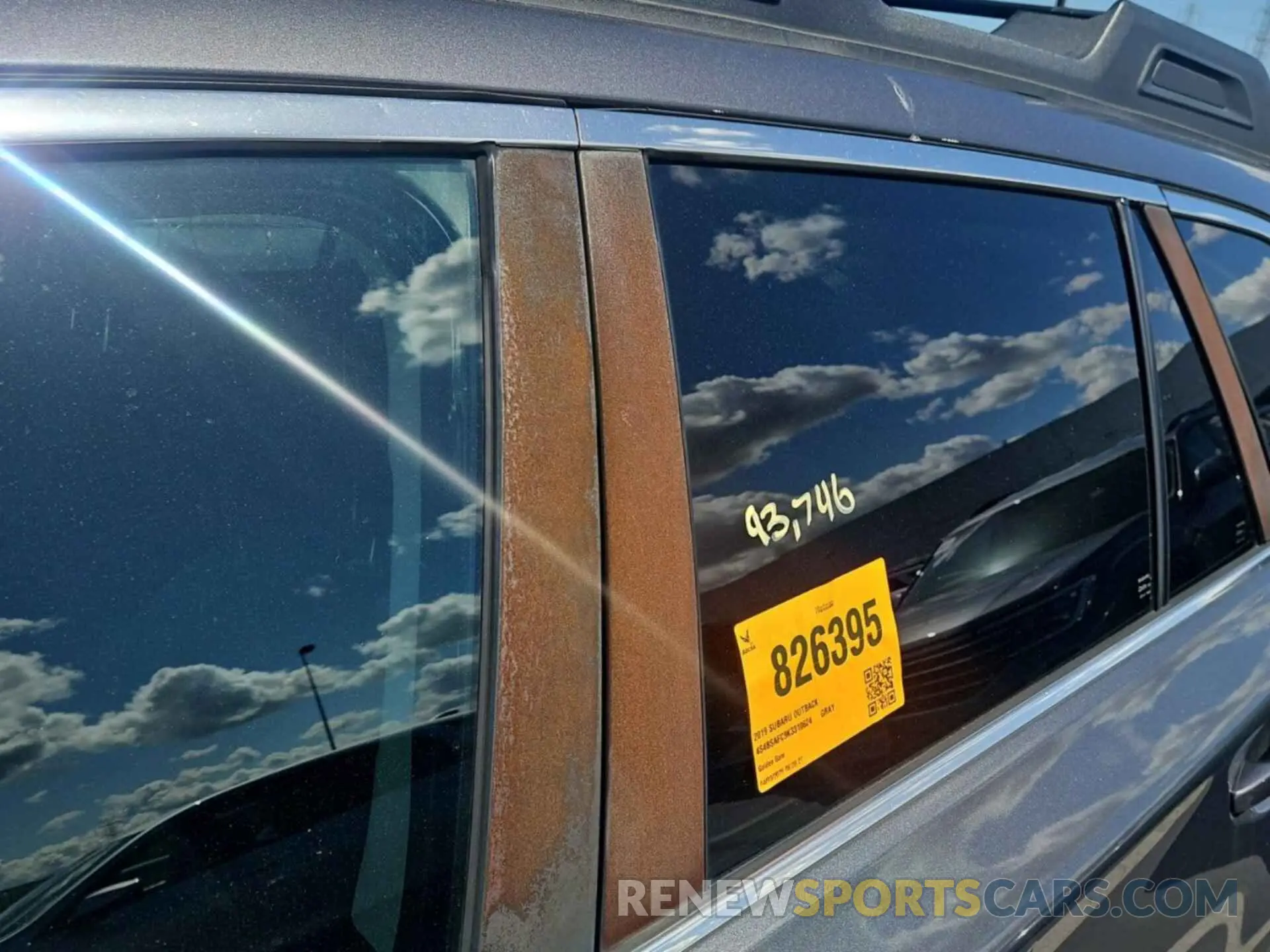 1 fotografías del automóvil dañado 4S4BSAFC9K3310624 SUBARU OUTBACK 2019