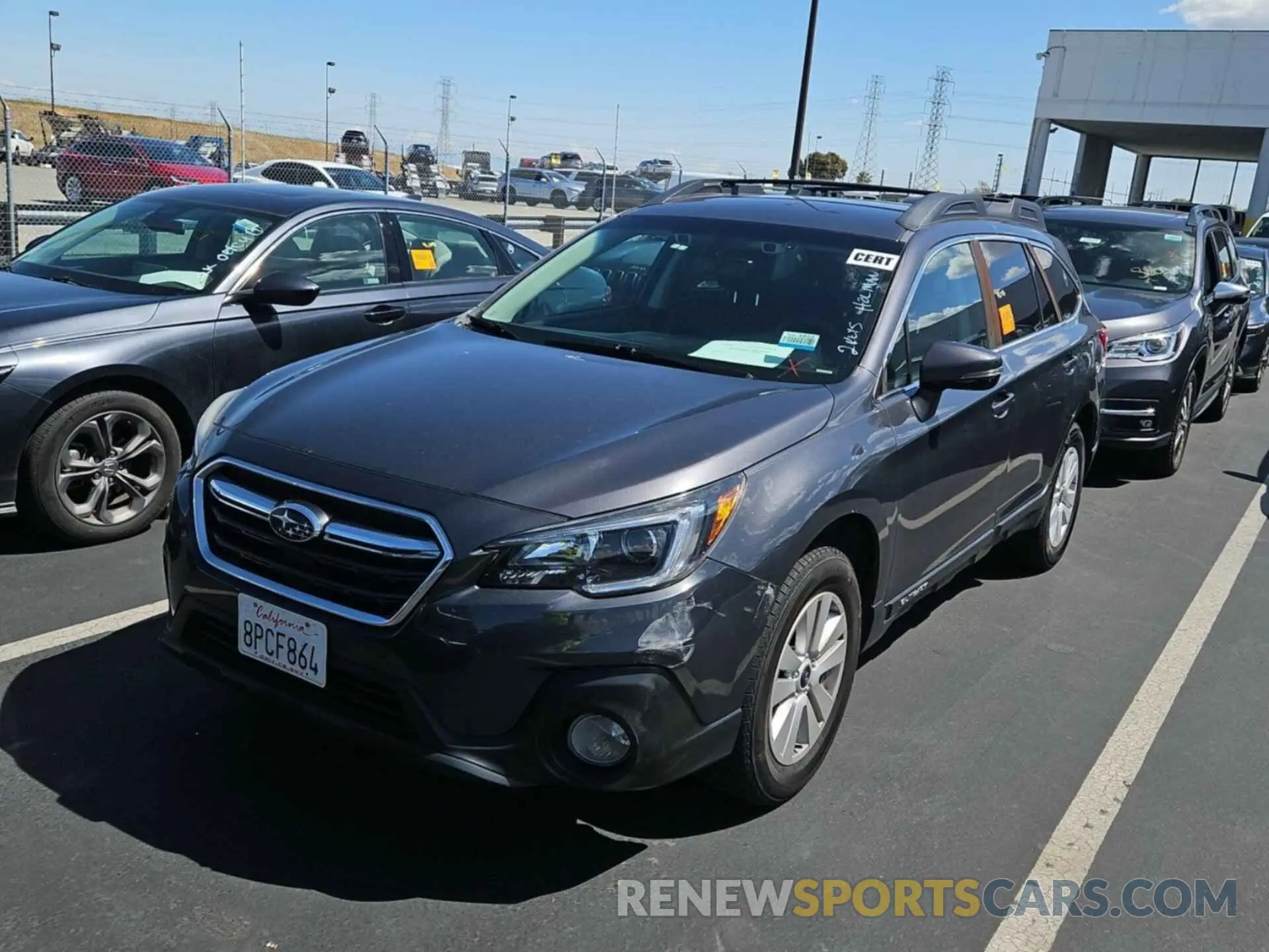 8 fotografías del automóvil dañado 4S4BSAFC9K3310624 SUBARU OUTBACK 2019