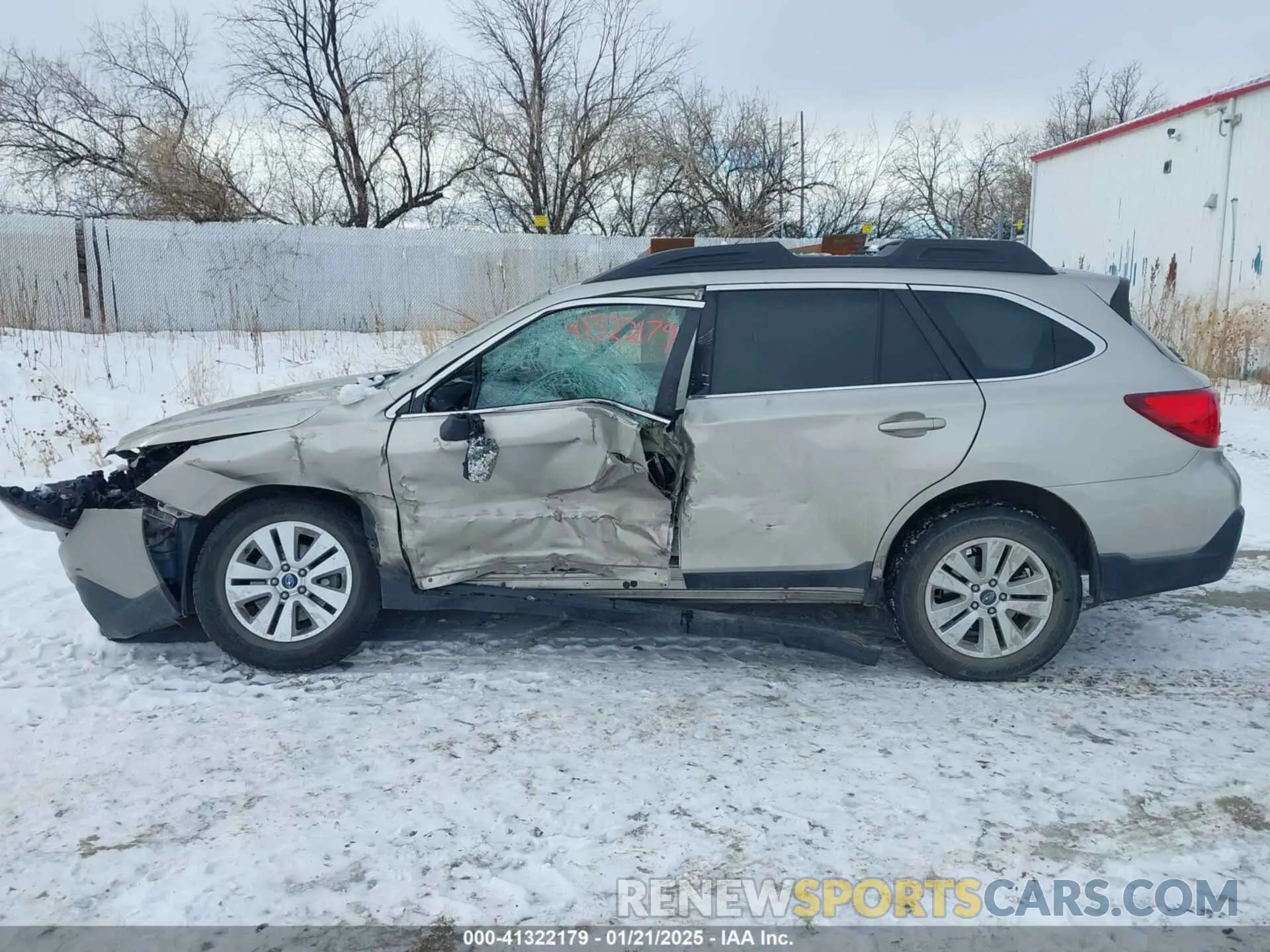 15 fotografías del automóvil dañado 4S4BSAFCXK3310244 SUBARU OUTBACK 2019
