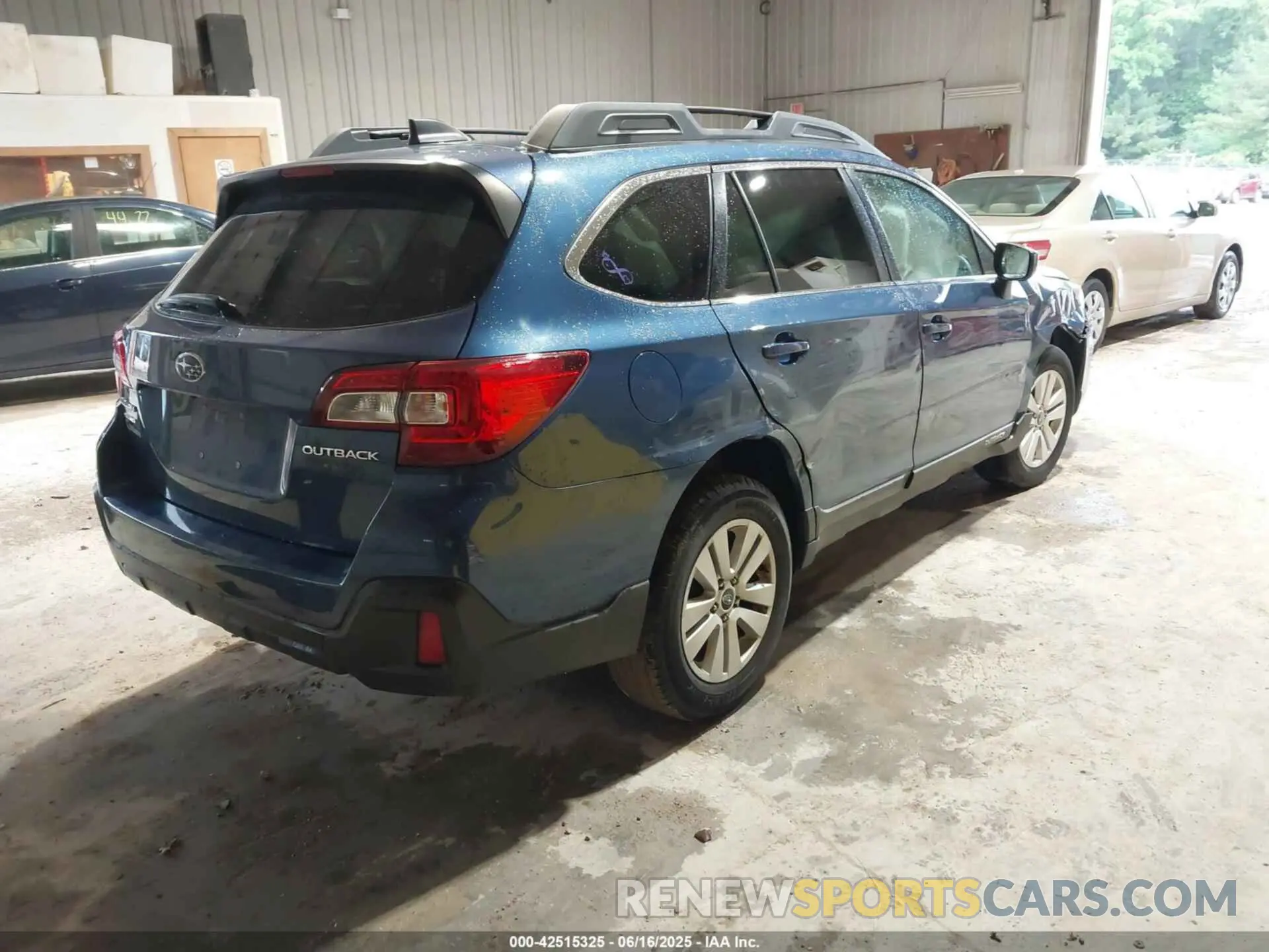 4 fotografías del automóvil dañado 4S4BSAFCXK3313788 SUBARU OUTBACK 2019