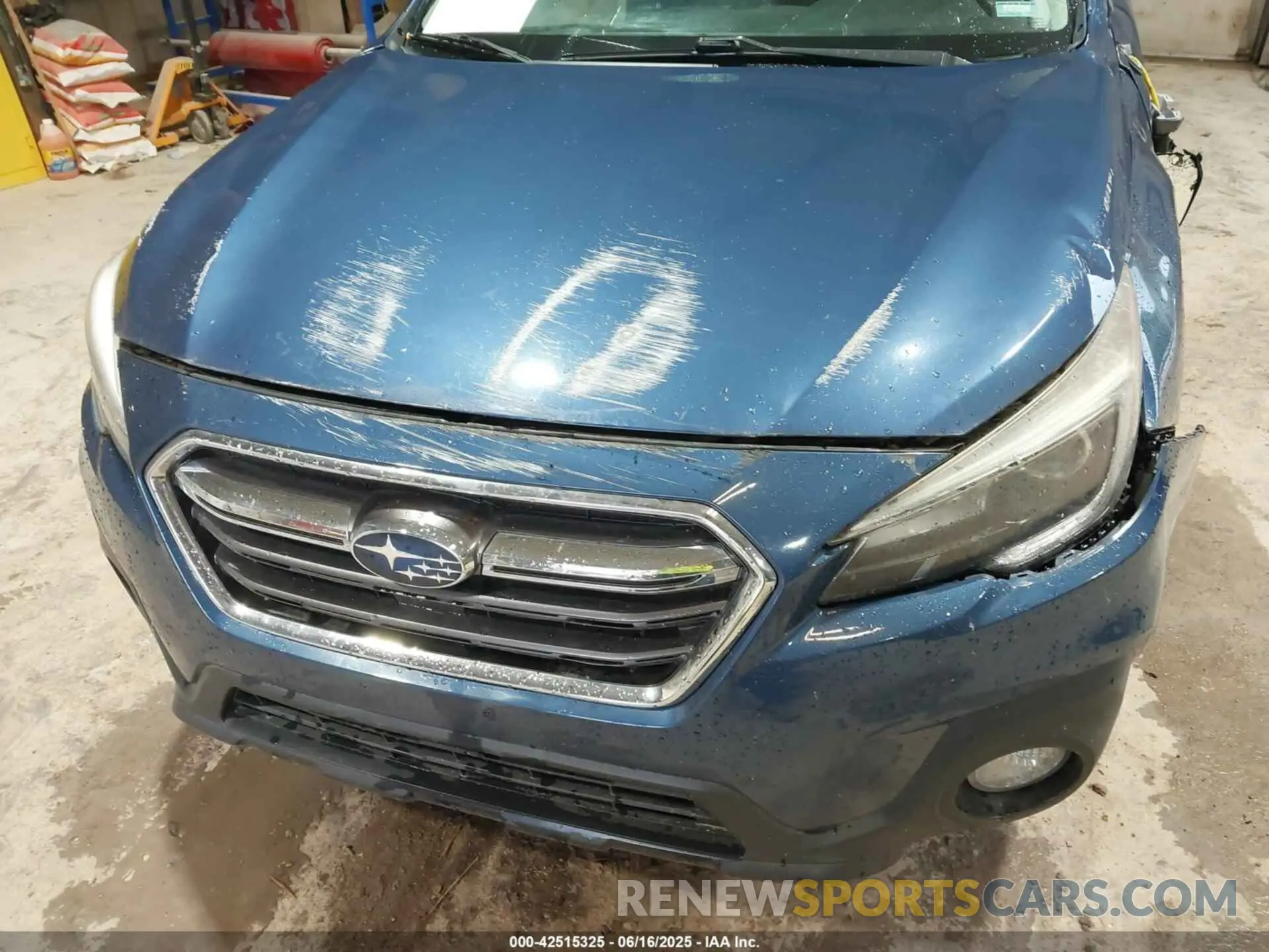 6 fotografías del automóvil dañado 4S4BSAFCXK3313788 SUBARU OUTBACK 2019