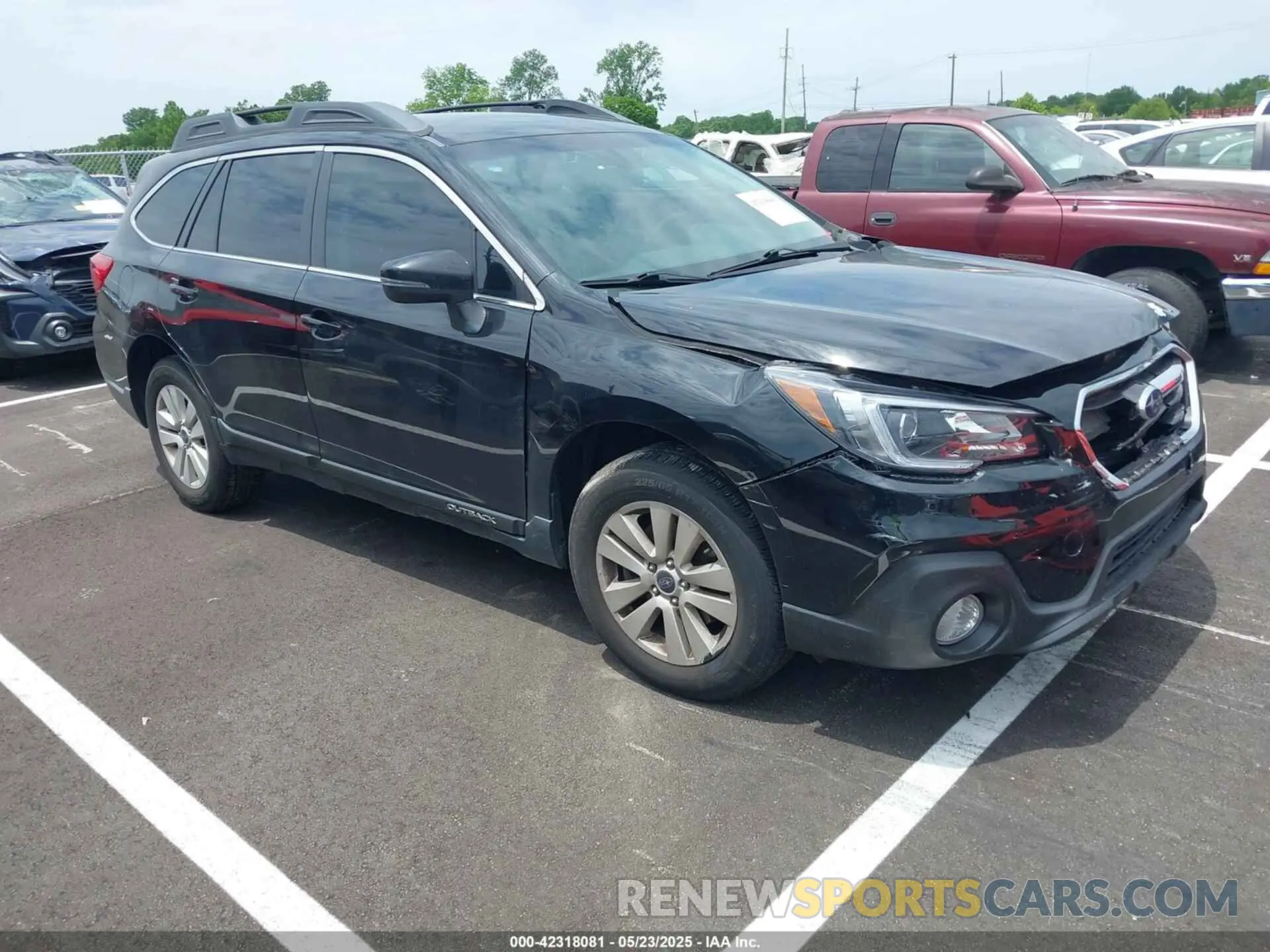 1 fotografías del automóvil dañado 4S4BSAFCXK3351909 SUBARU OUTBACK 2019
