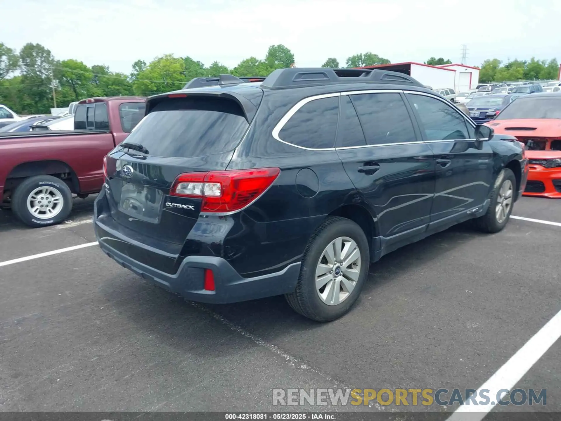 4 fotografías del automóvil dañado 4S4BSAFCXK3351909 SUBARU OUTBACK 2019