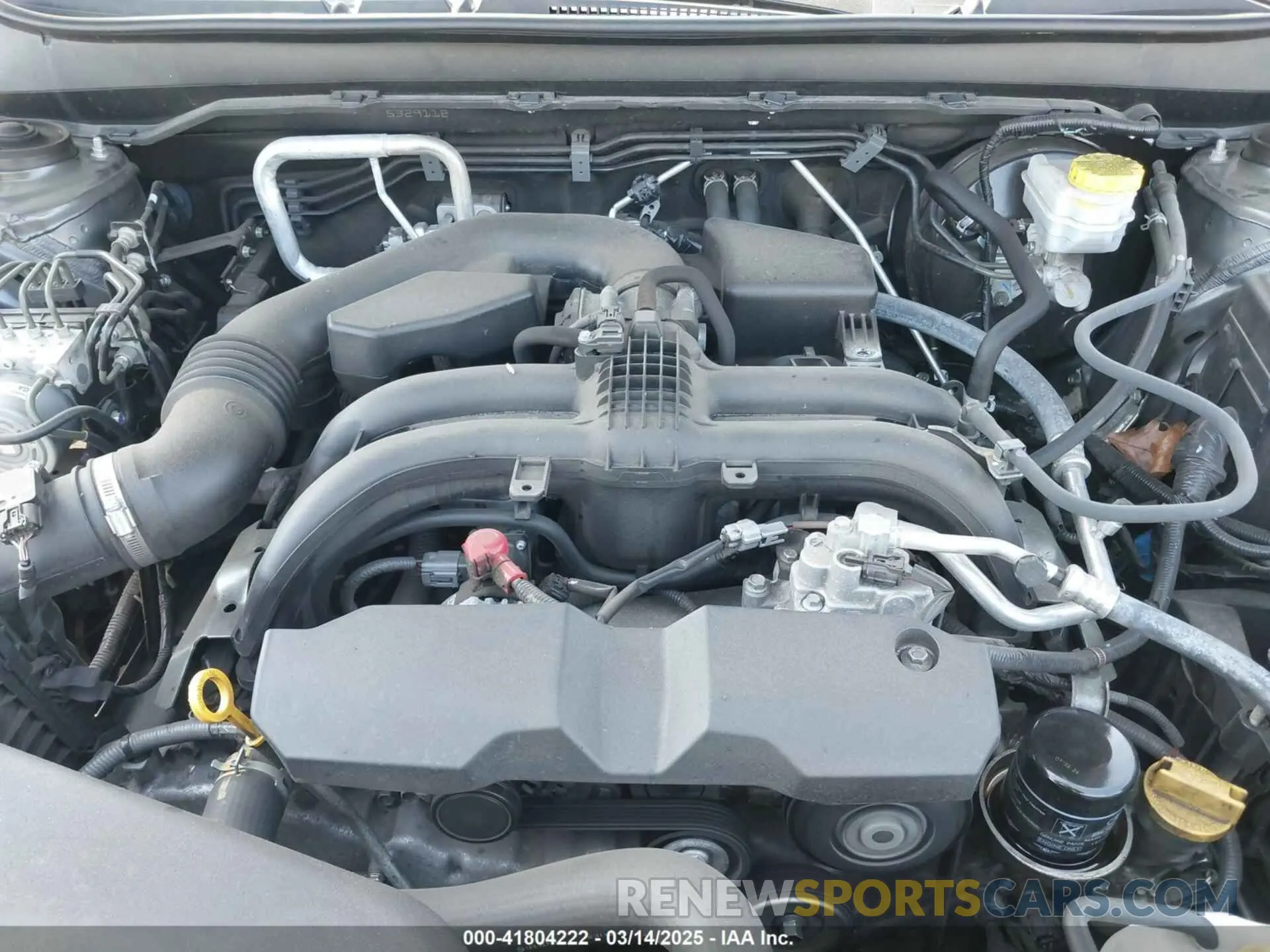 10 fotografías del automóvil dañado 4S4BSAHC1K3270391 SUBARU OUTBACK 2019