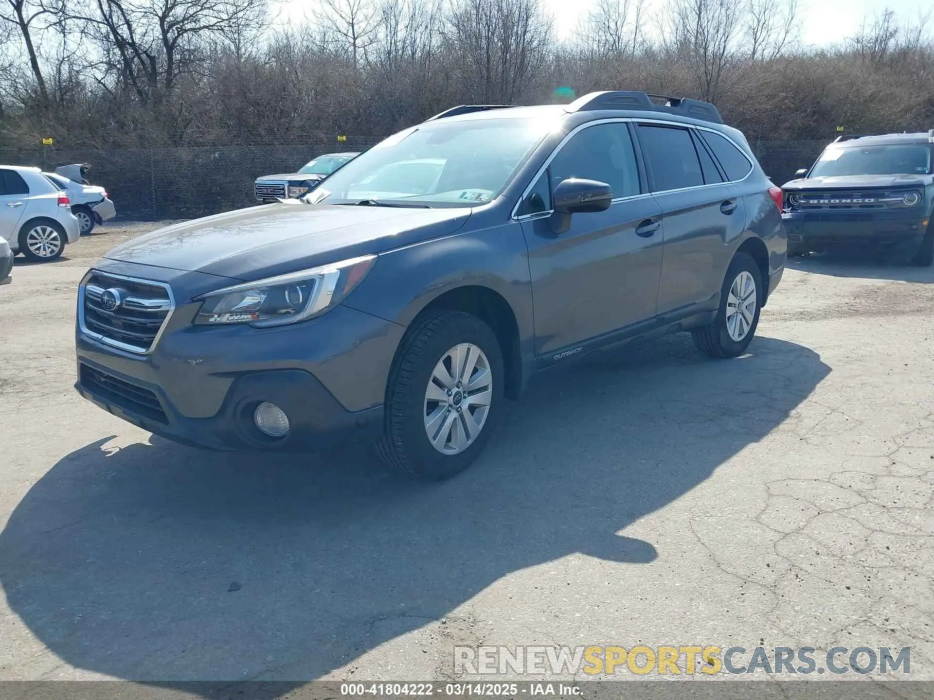 2 fotografías del automóvil dañado 4S4BSAHC1K3270391 SUBARU OUTBACK 2019
