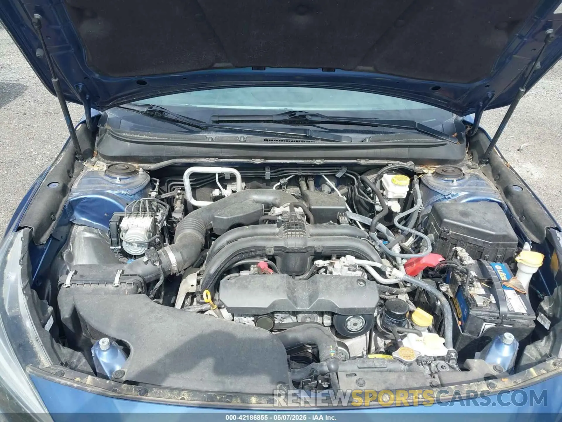 10 fotografías del automóvil dañado 4S4BSAHC1K3384410 SUBARU OUTBACK 2019