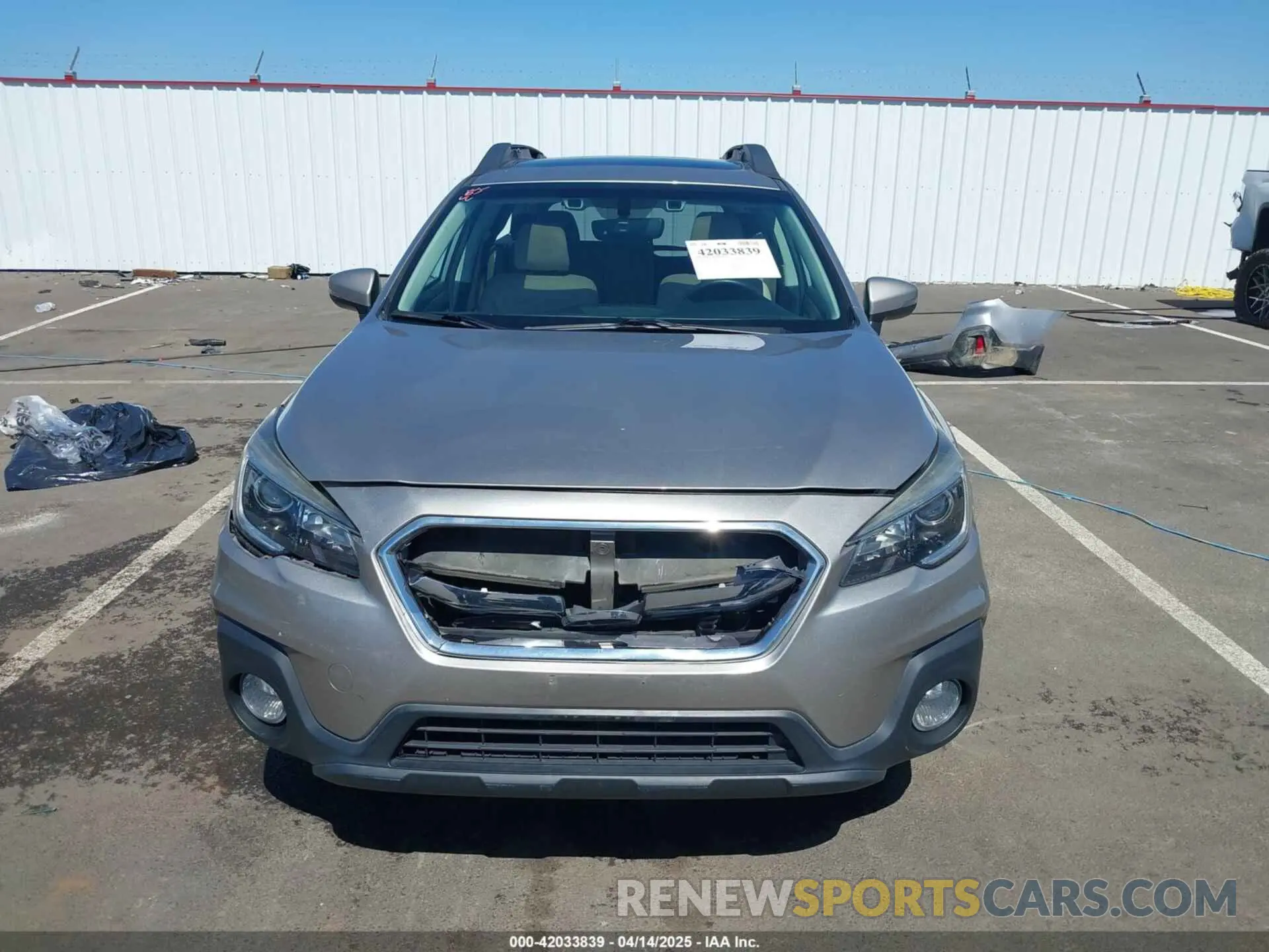 13 fotografías del automóvil dañado 4S4BSAHC2K3224035 SUBARU OUTBACK 2019