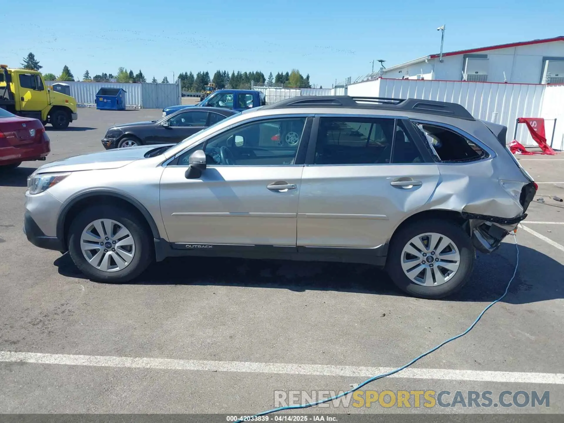 15 fotografías del automóvil dañado 4S4BSAHC2K3224035 SUBARU OUTBACK 2019