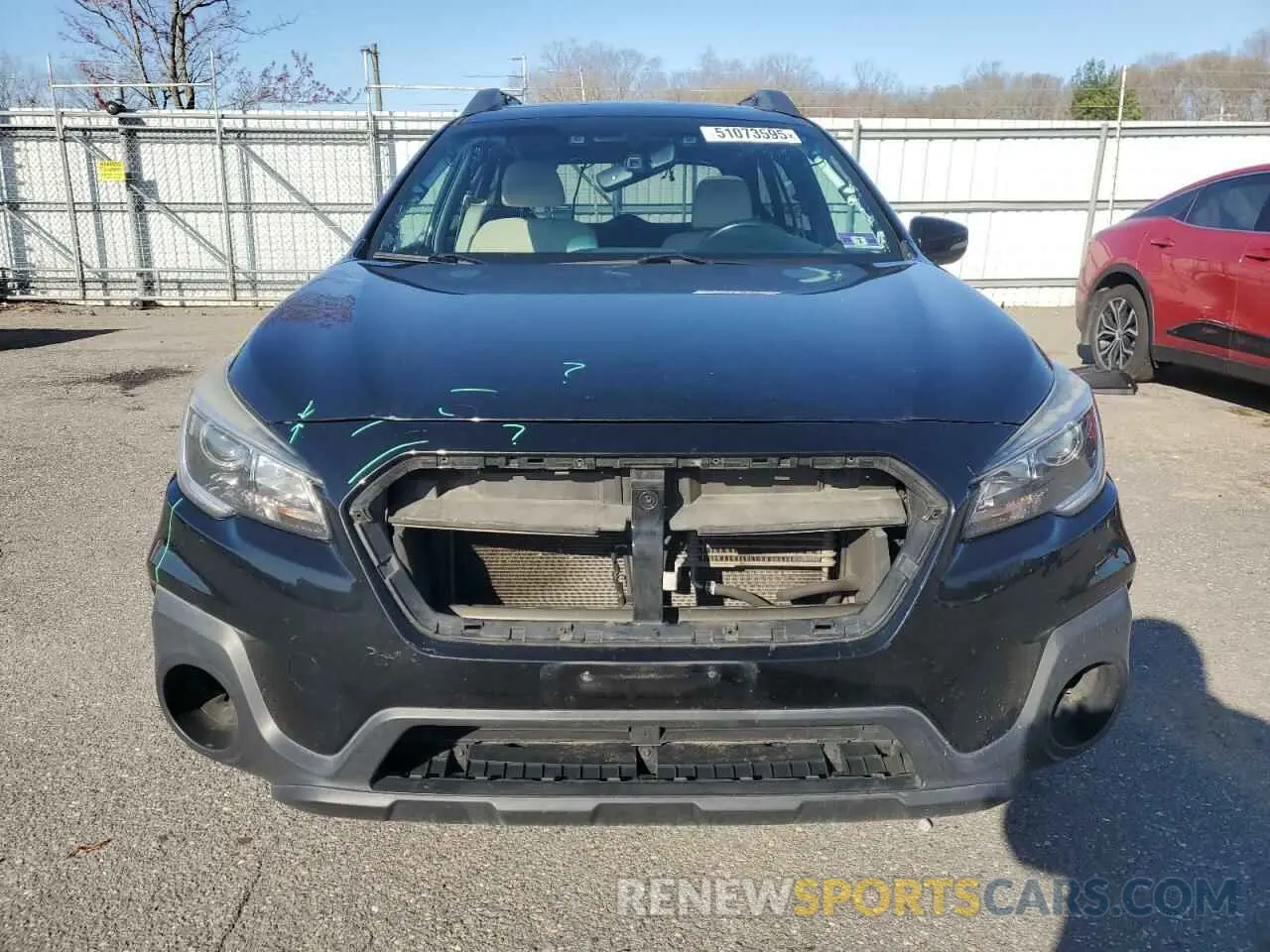 5 fotografías del automóvil dañado 4S4BSAHC2K3256807 SUBARU OUTBACK 2019
