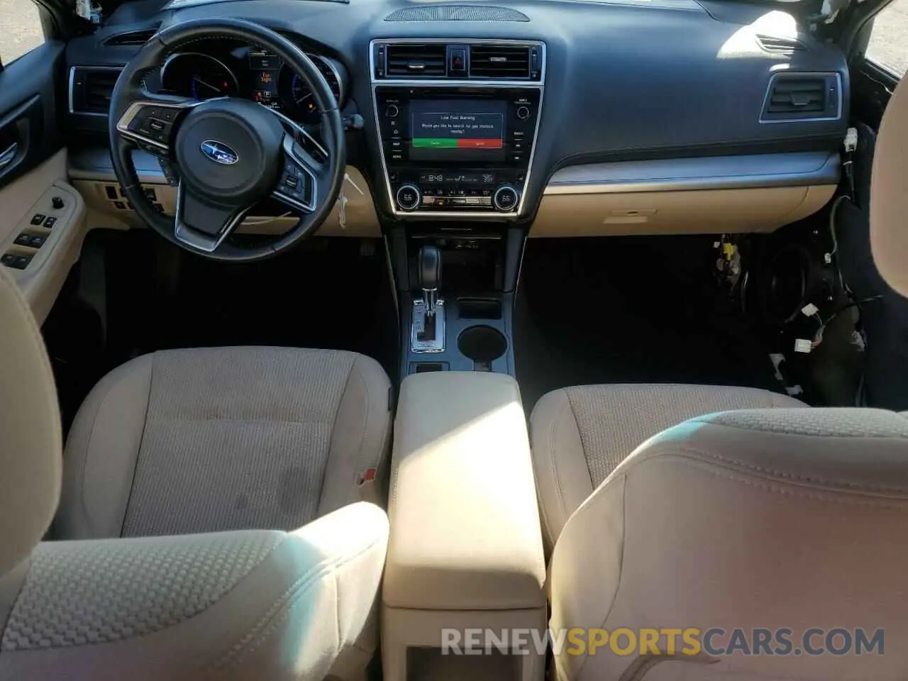 8 fotografías del automóvil dañado 4S4BSAHC2K3256807 SUBARU OUTBACK 2019